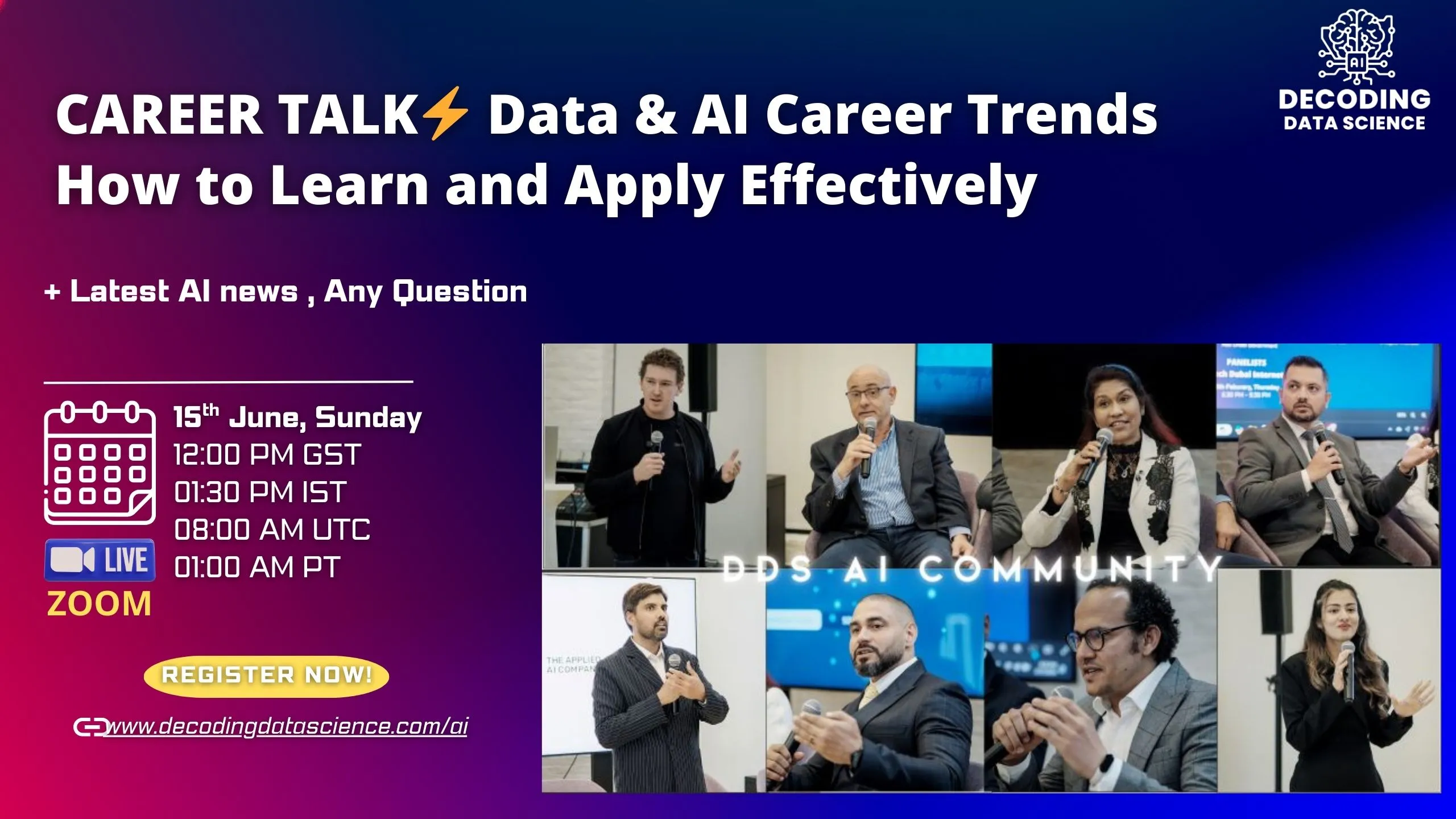 CAREER TALK : The best way to learn and implement AI