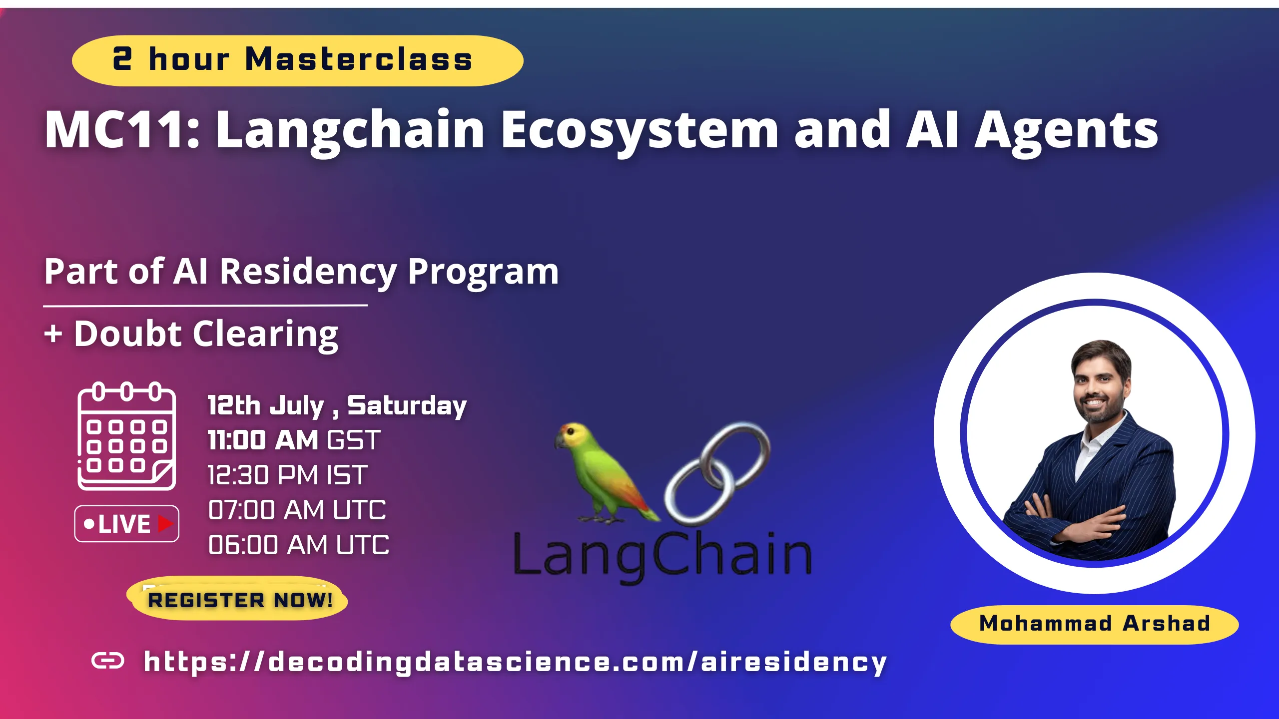 MC11: Langchain Ecosystem and AI Agents