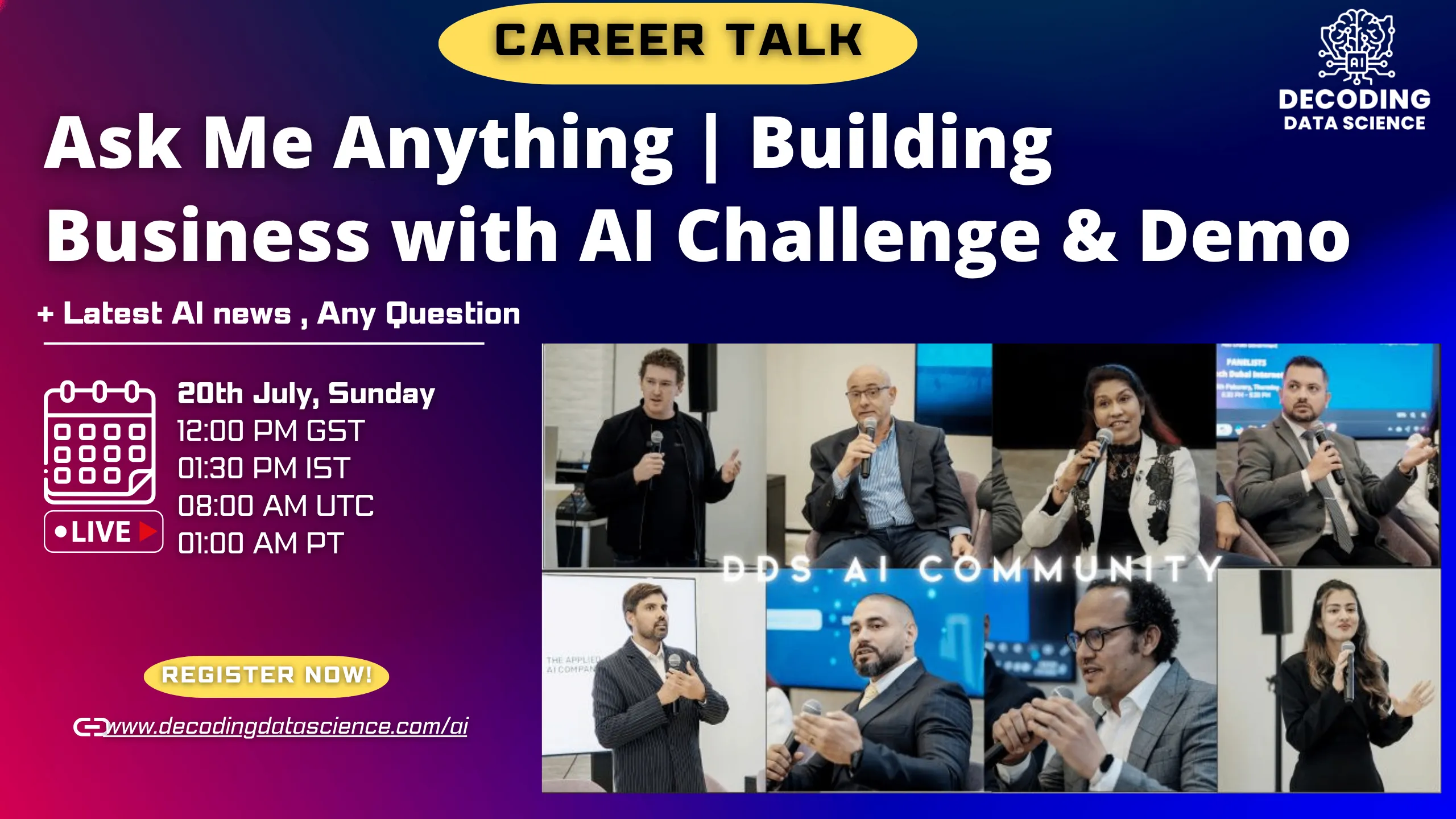 Ask Me Anything | Building Business with AI Challenge & Demo