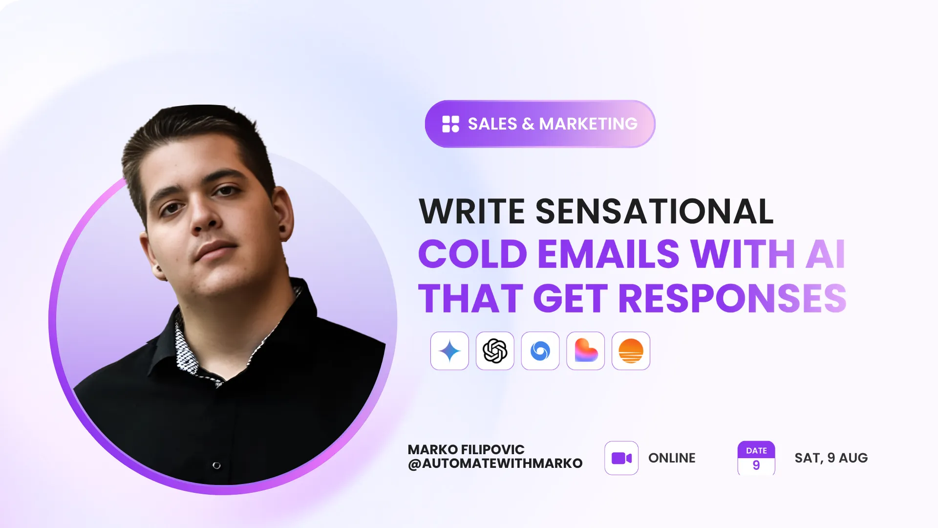 Write Sensational Cold Emails with AI That Get Responses