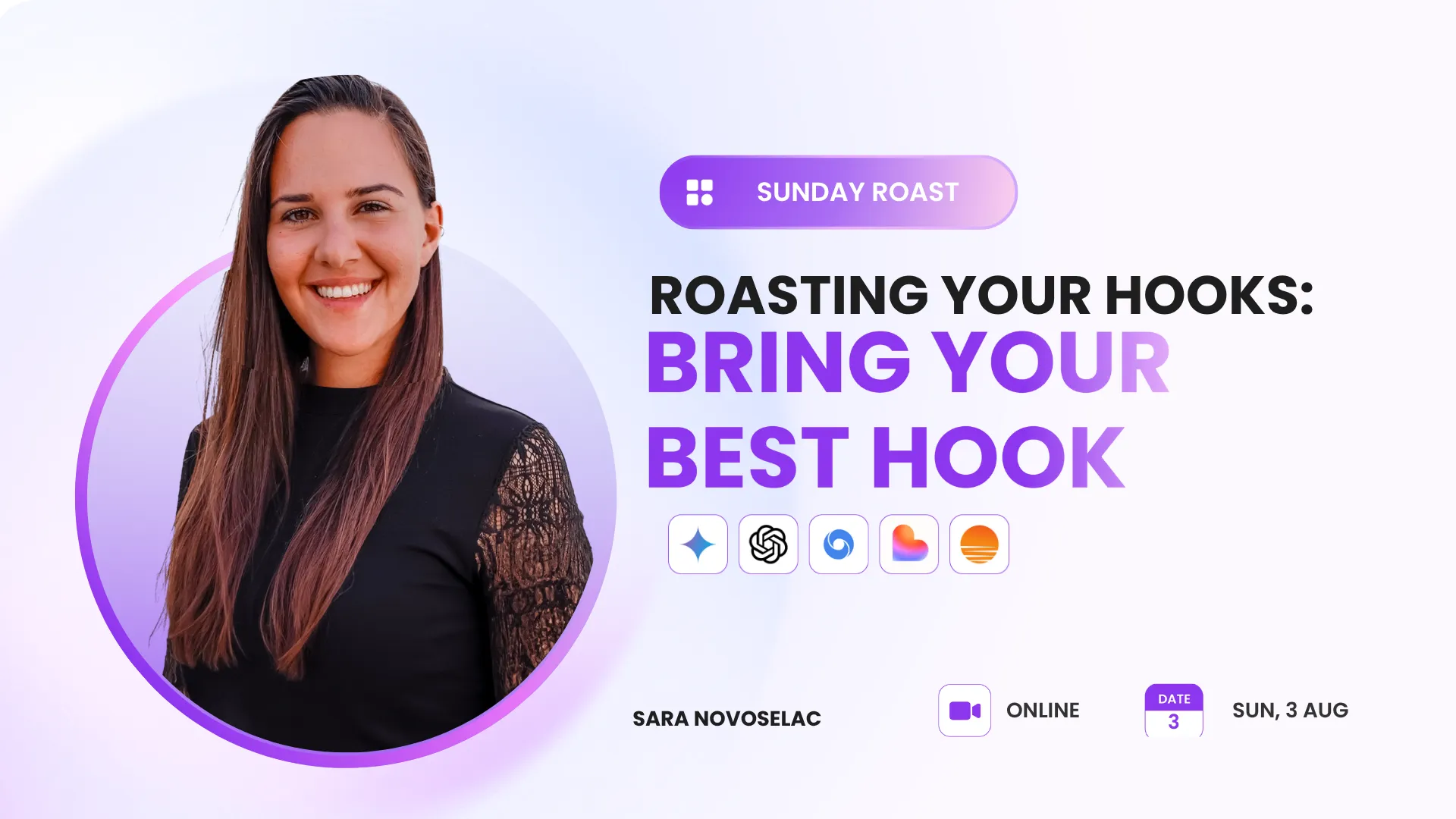 Roasting Your Hooks: Bring Your Best Hook