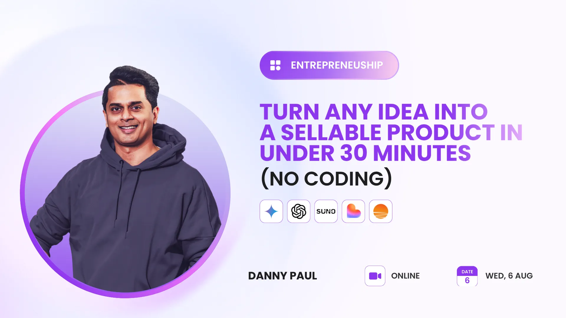 Turn Any Idea Into a Sellable Product in Under 30 Minutes (No Coding)