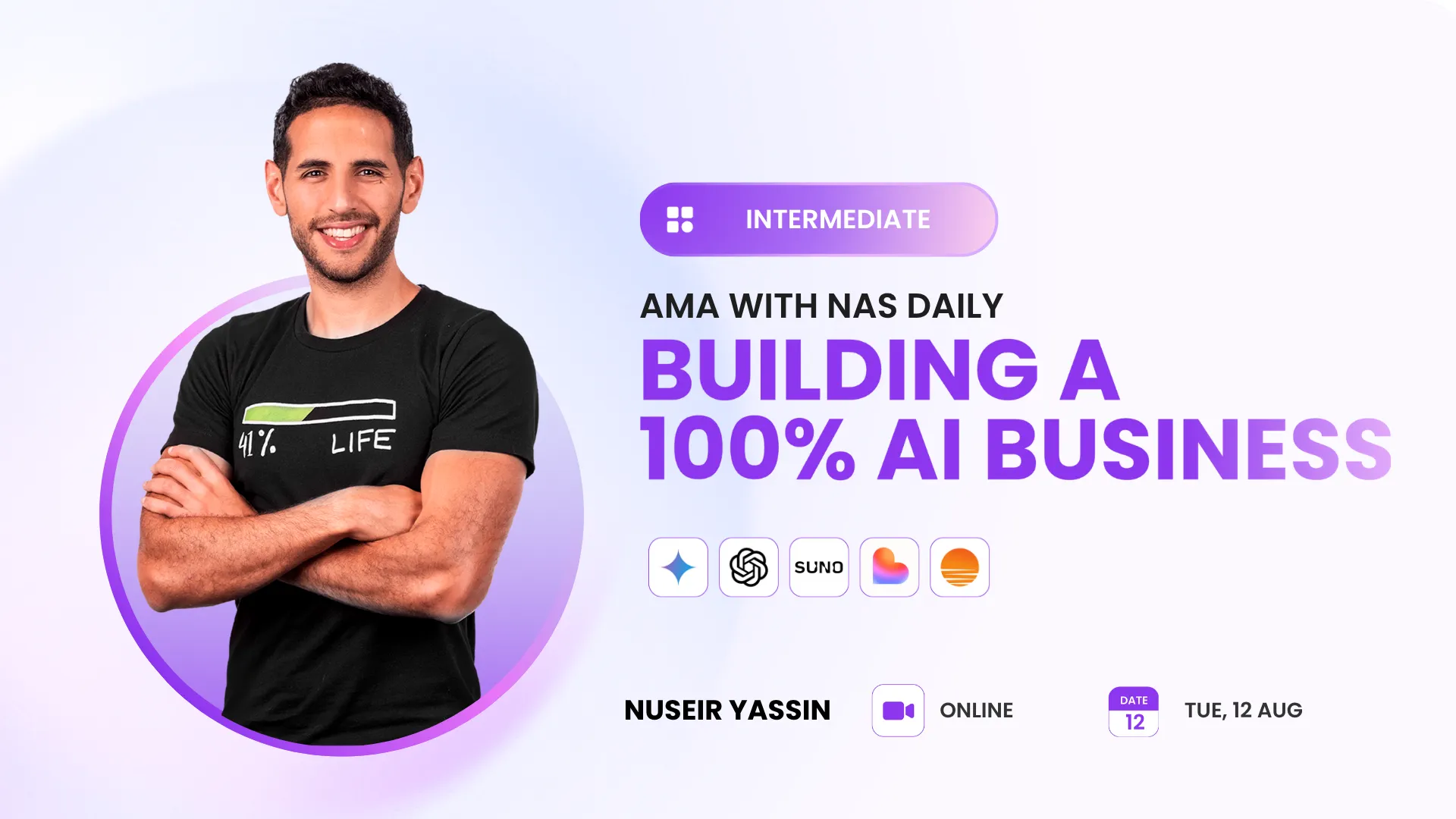 AMA with Nas Daily on Building A 100% AI Business