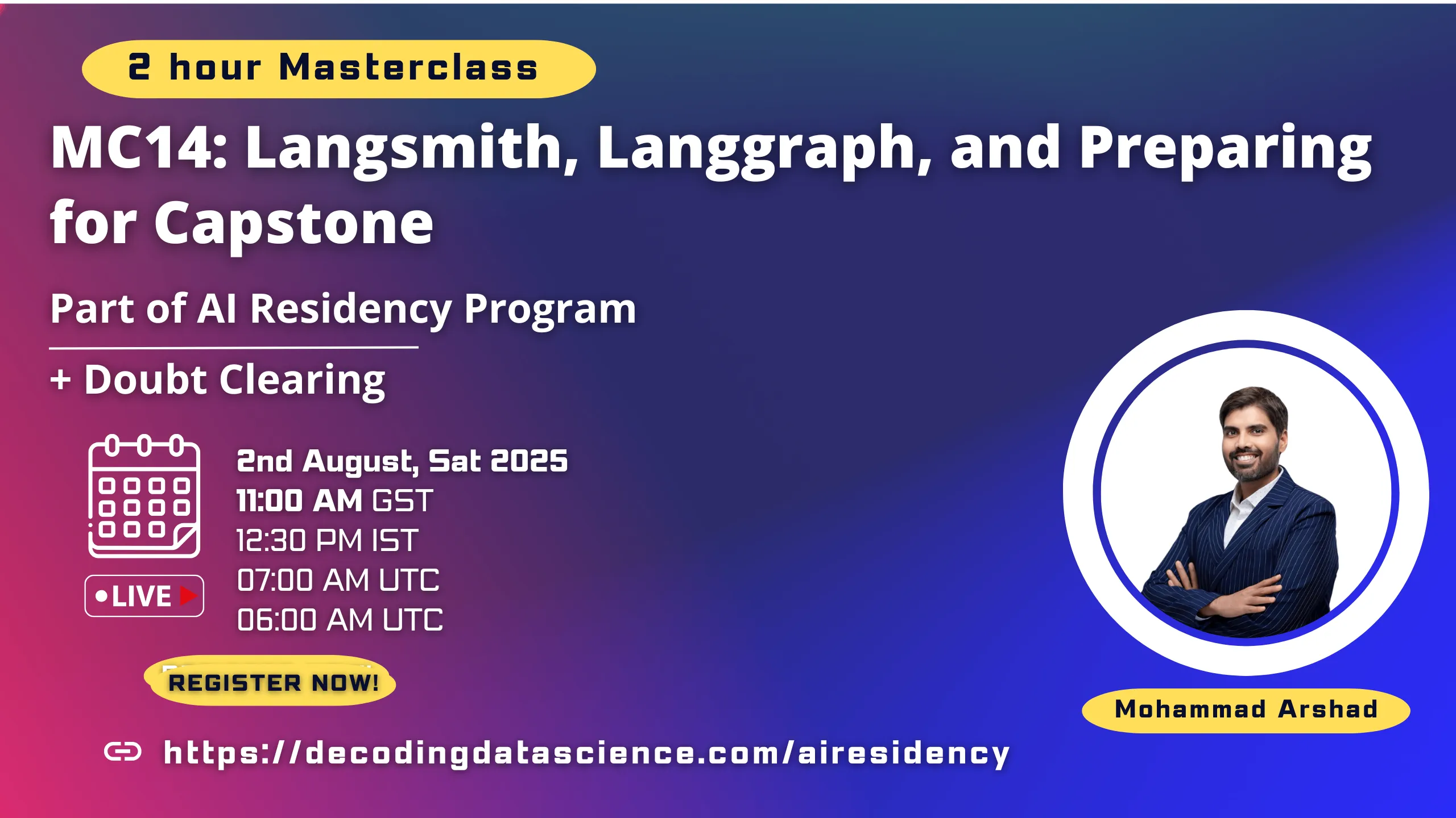 MC14: Langsmith, Langgraph, and Preparing for Capstone