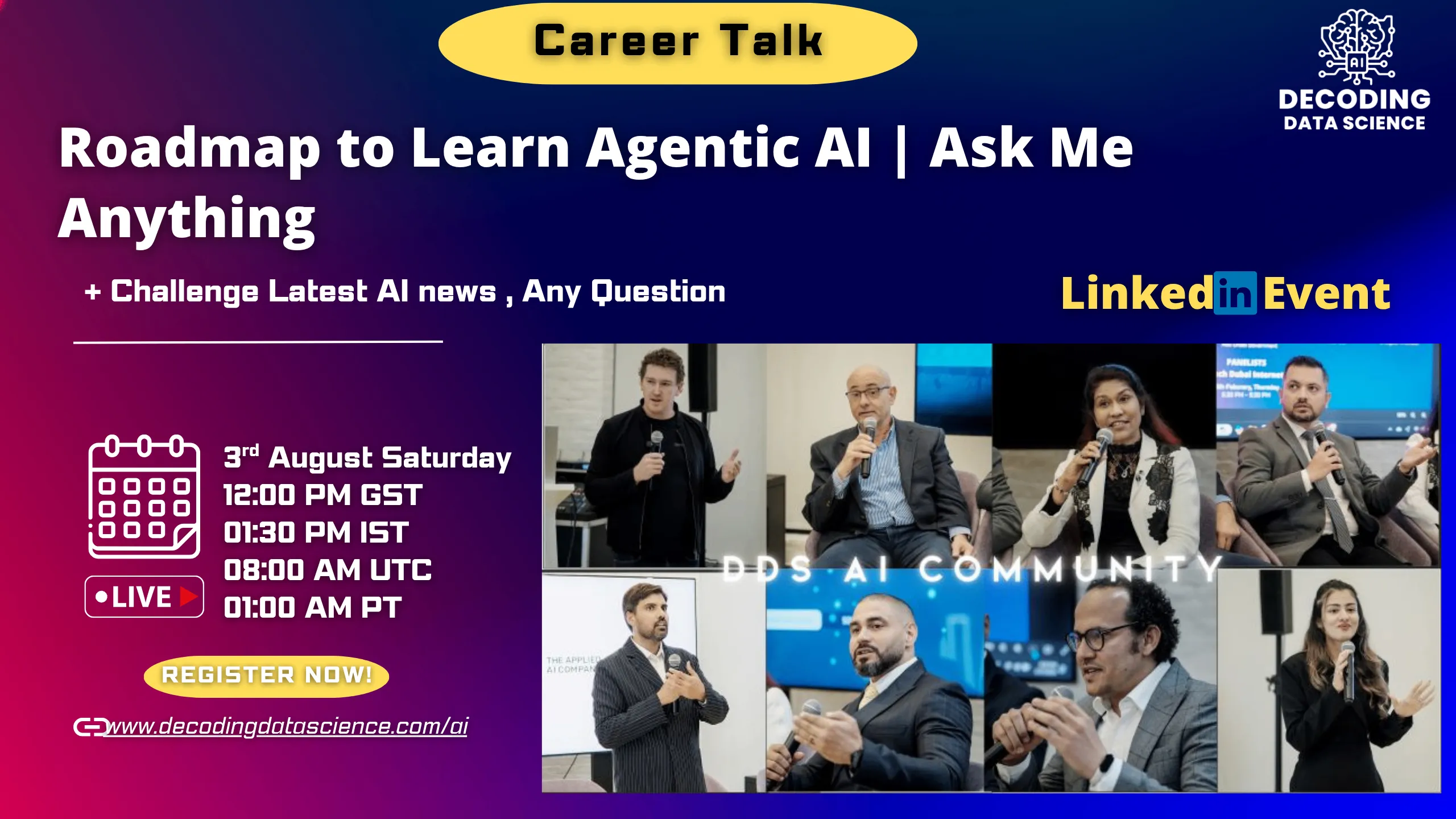 Roadmap to Learn Agentic AI | Ask Me Anything