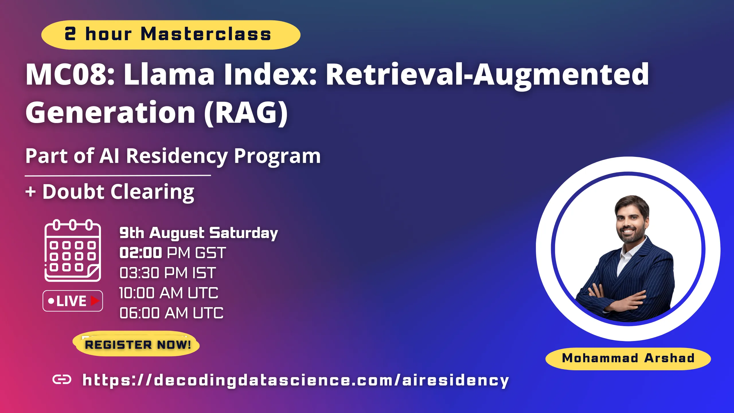 MC08: Llama Index: Retrieval-Augmented Generation (RAG)