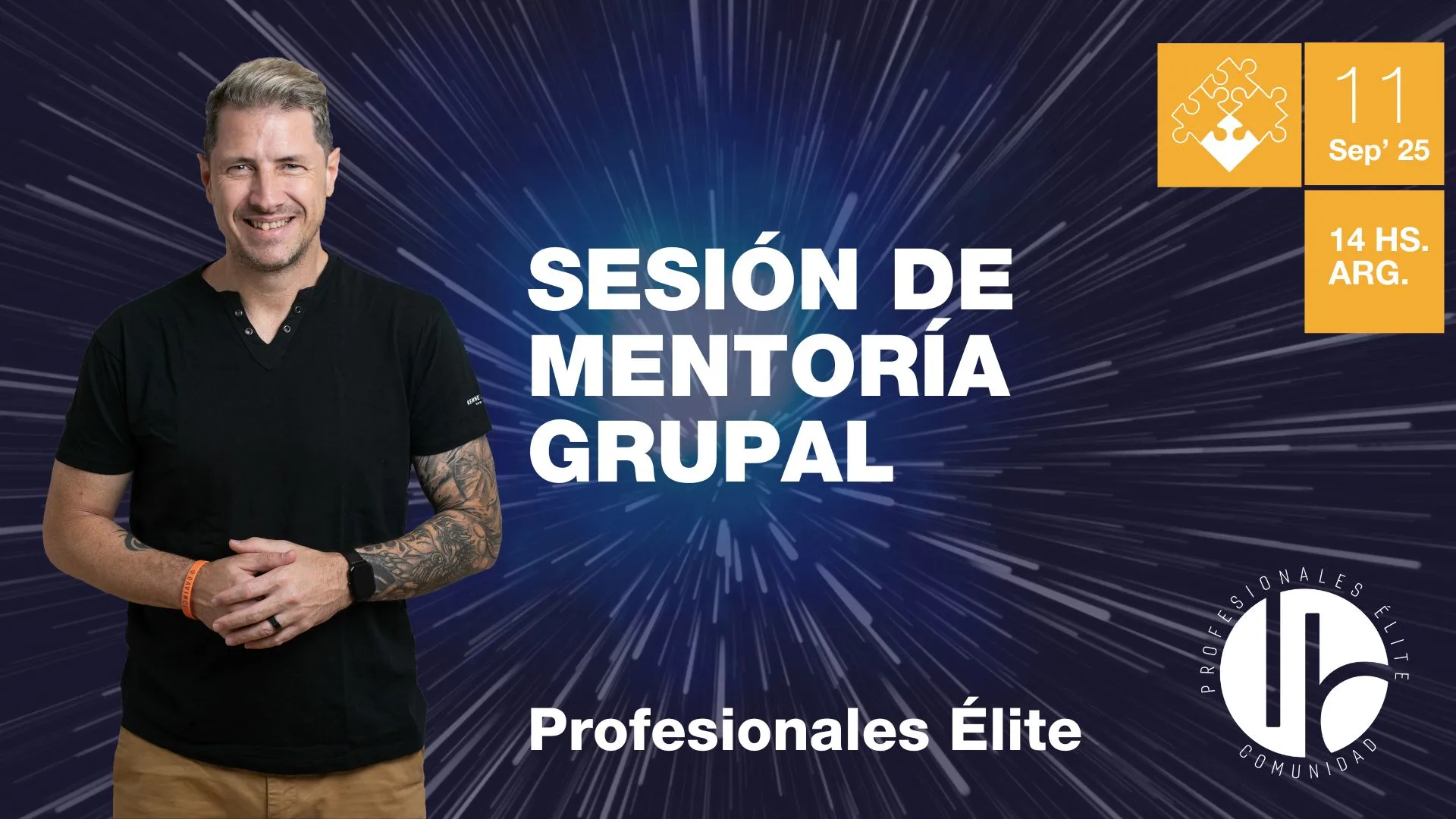 Sesión de Mentoría Grupal de septiembre🚀