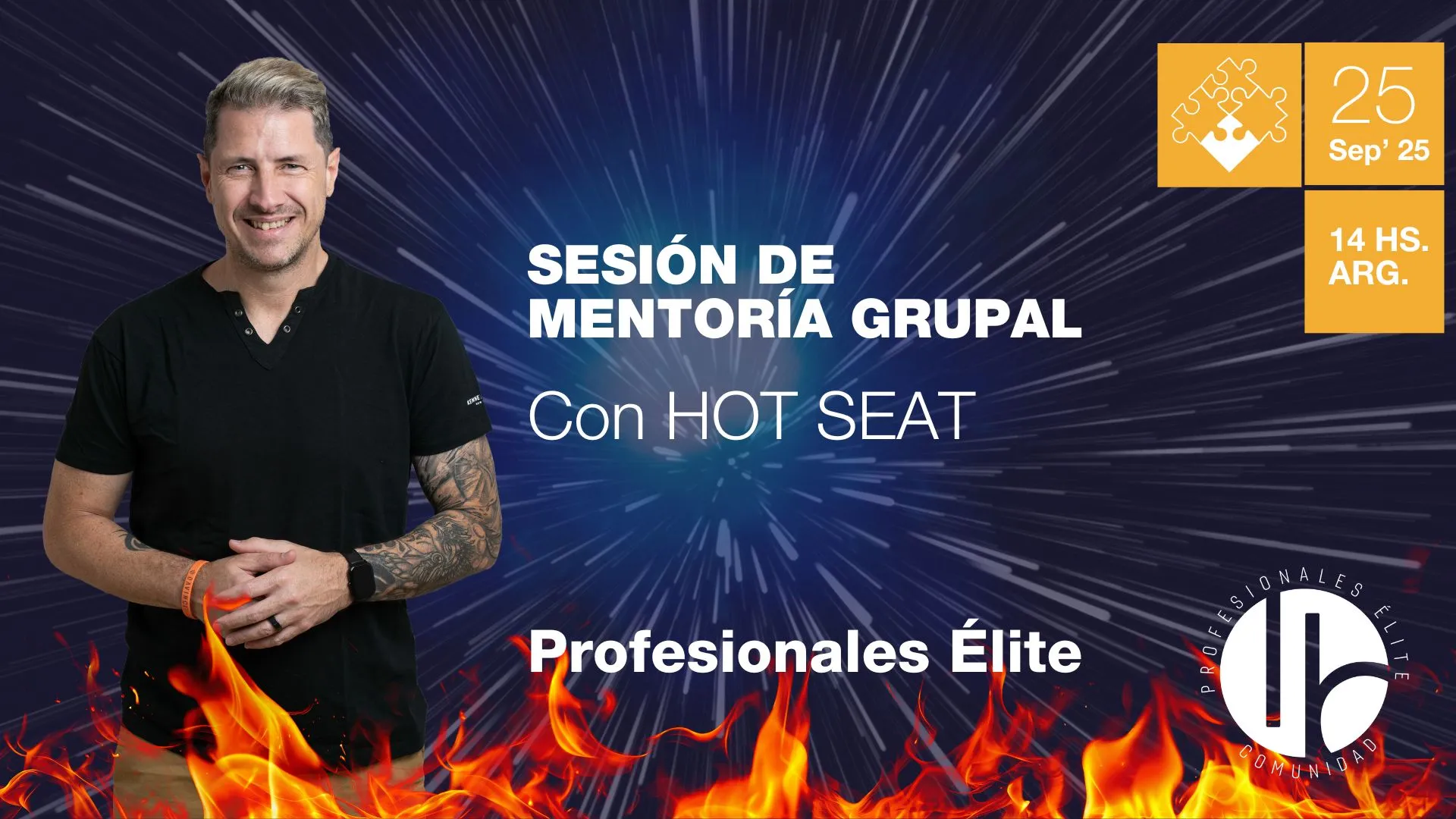 Mentoría Grupal de septiembre con 🔥HOT SEAT🔥