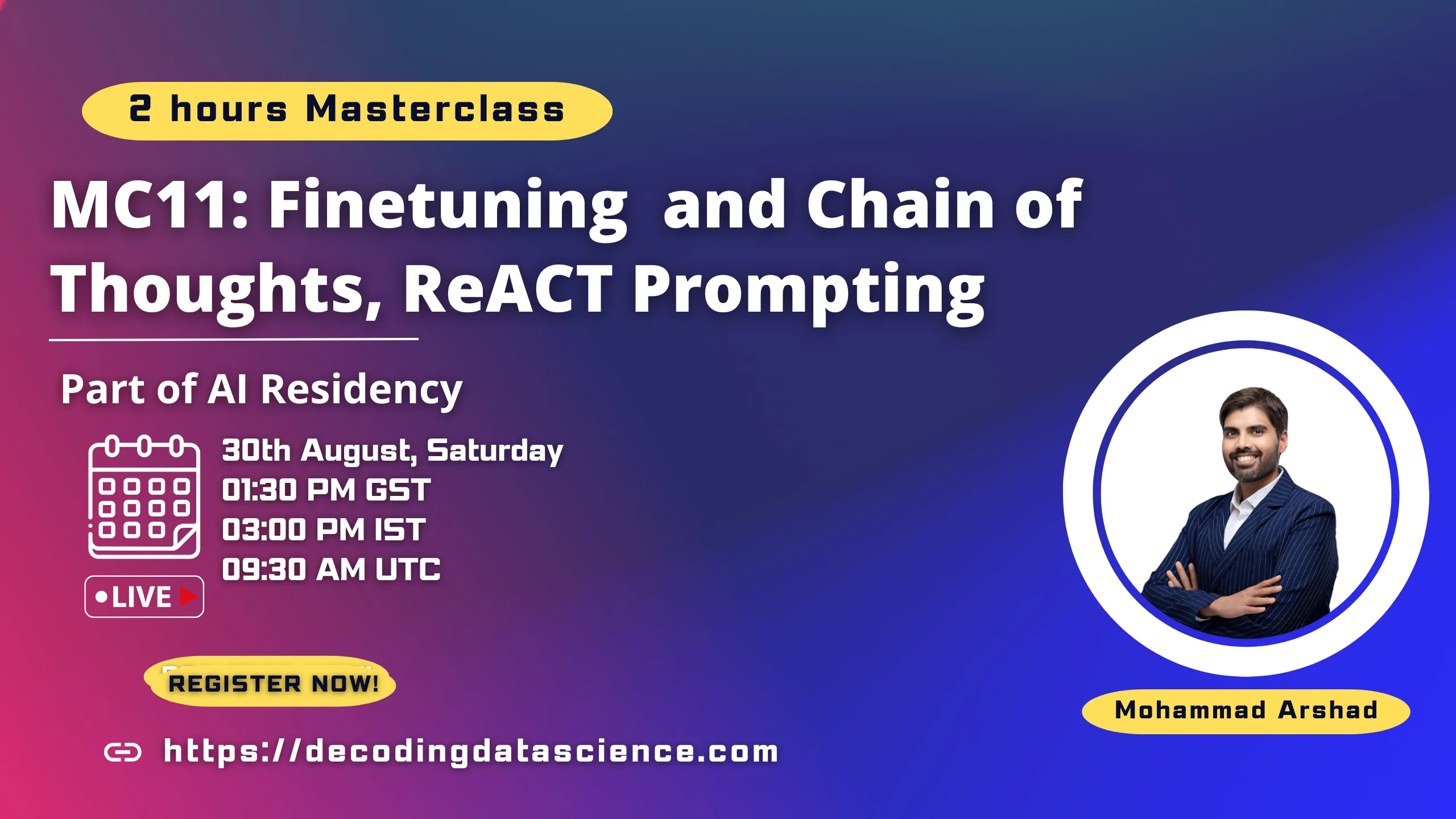 MC11: Finetuning  and Chain of Thoughts, ReACT Prompting 
