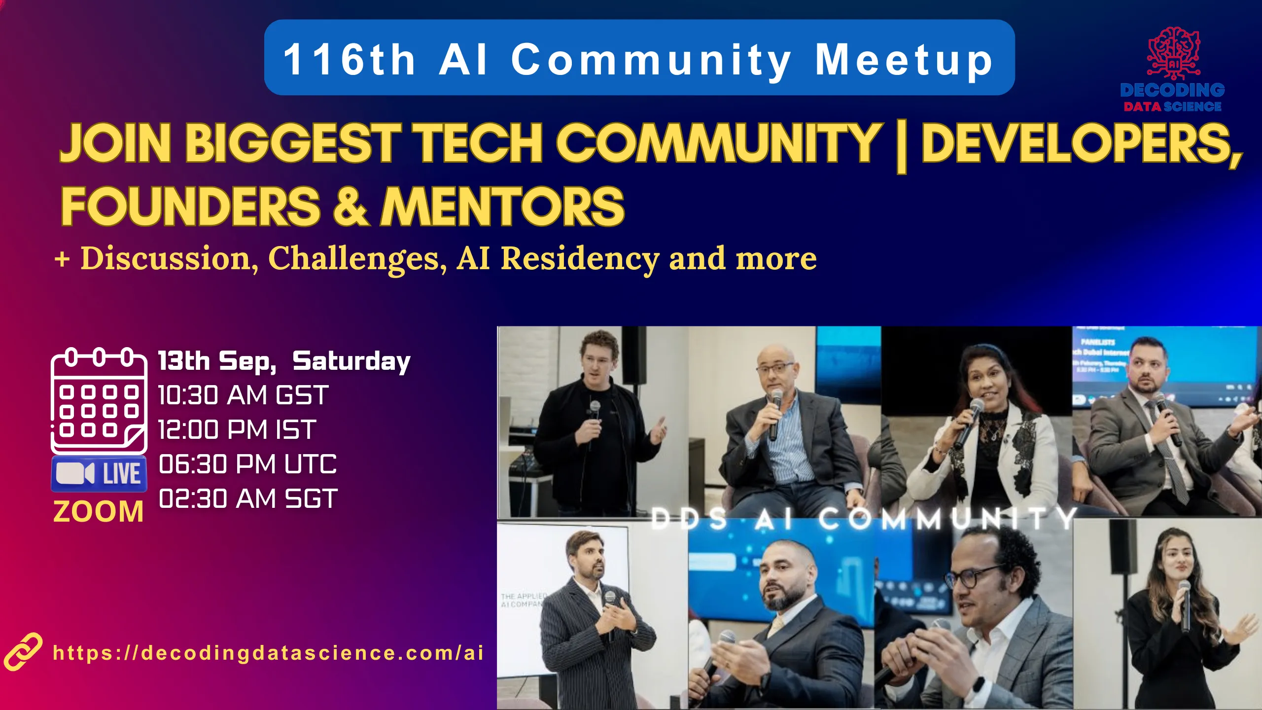 Join Biggest Tech Community | Developers, Founders & Mentors