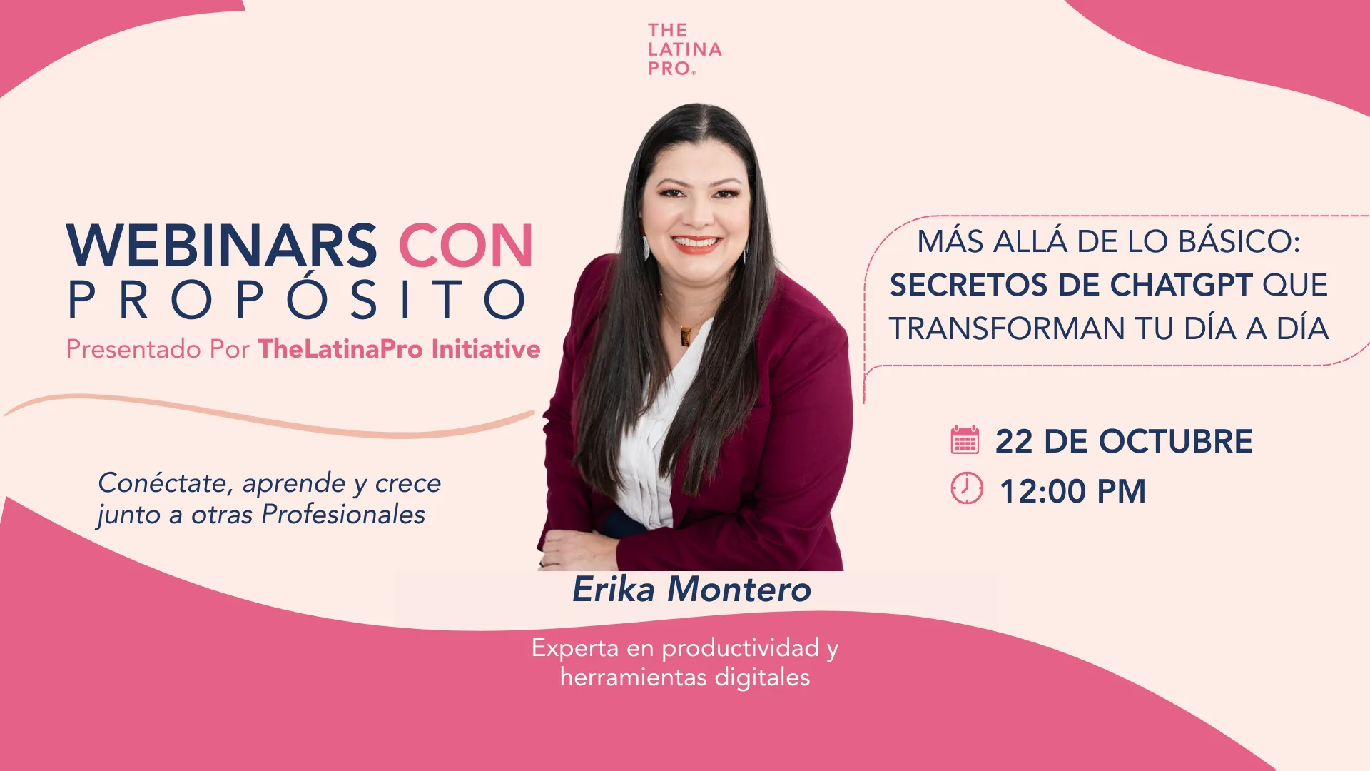 Webinar: Más allá de lo básico: Secretos de ChatGPT que transforman tu día a día