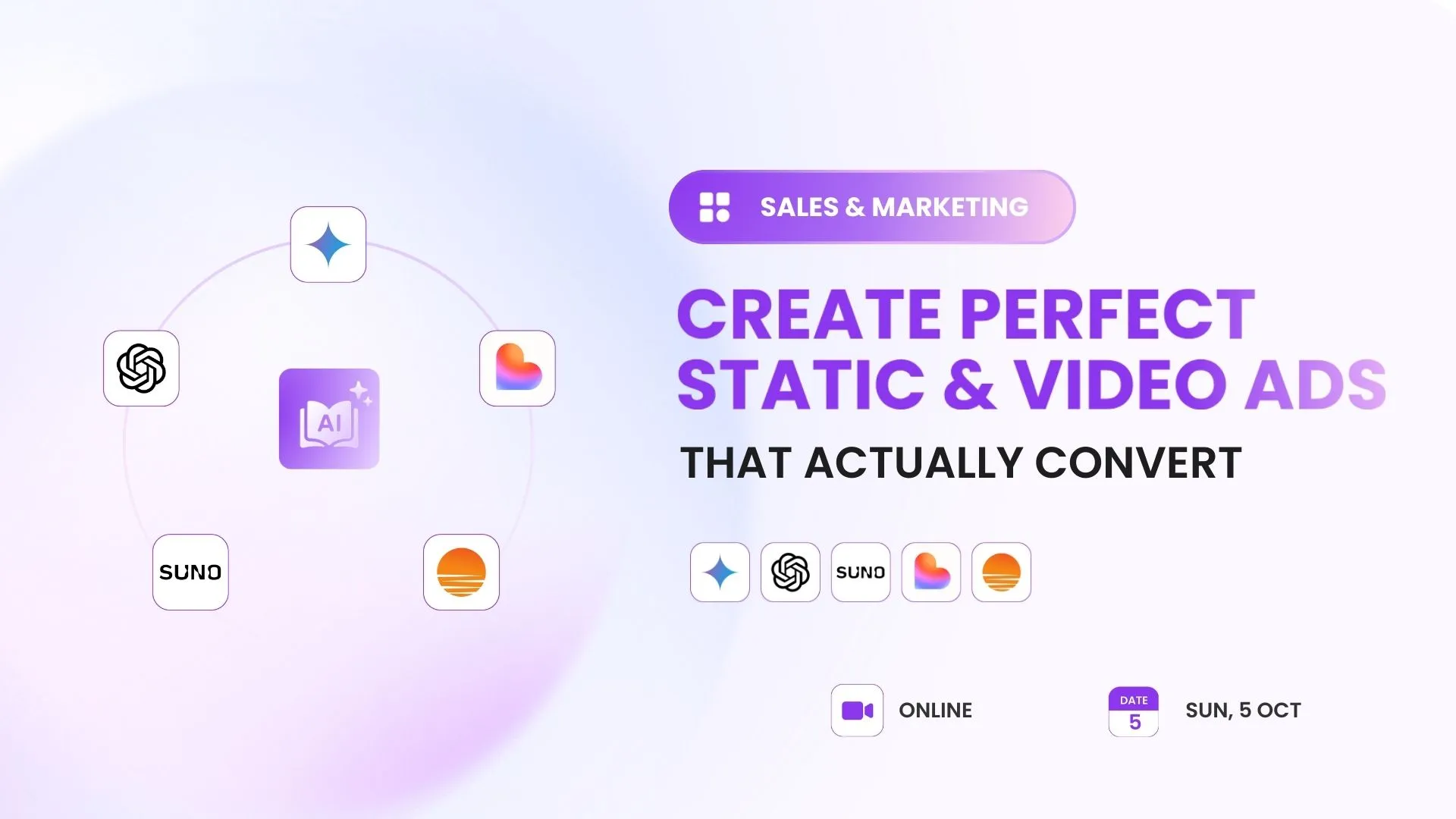 Create Perfect Static & Video Ads That Actually Convert