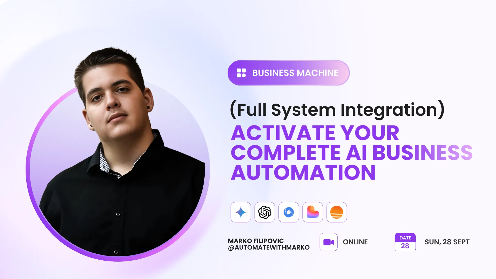 Activate Your Complete AI Business Automation (Full System Integration)