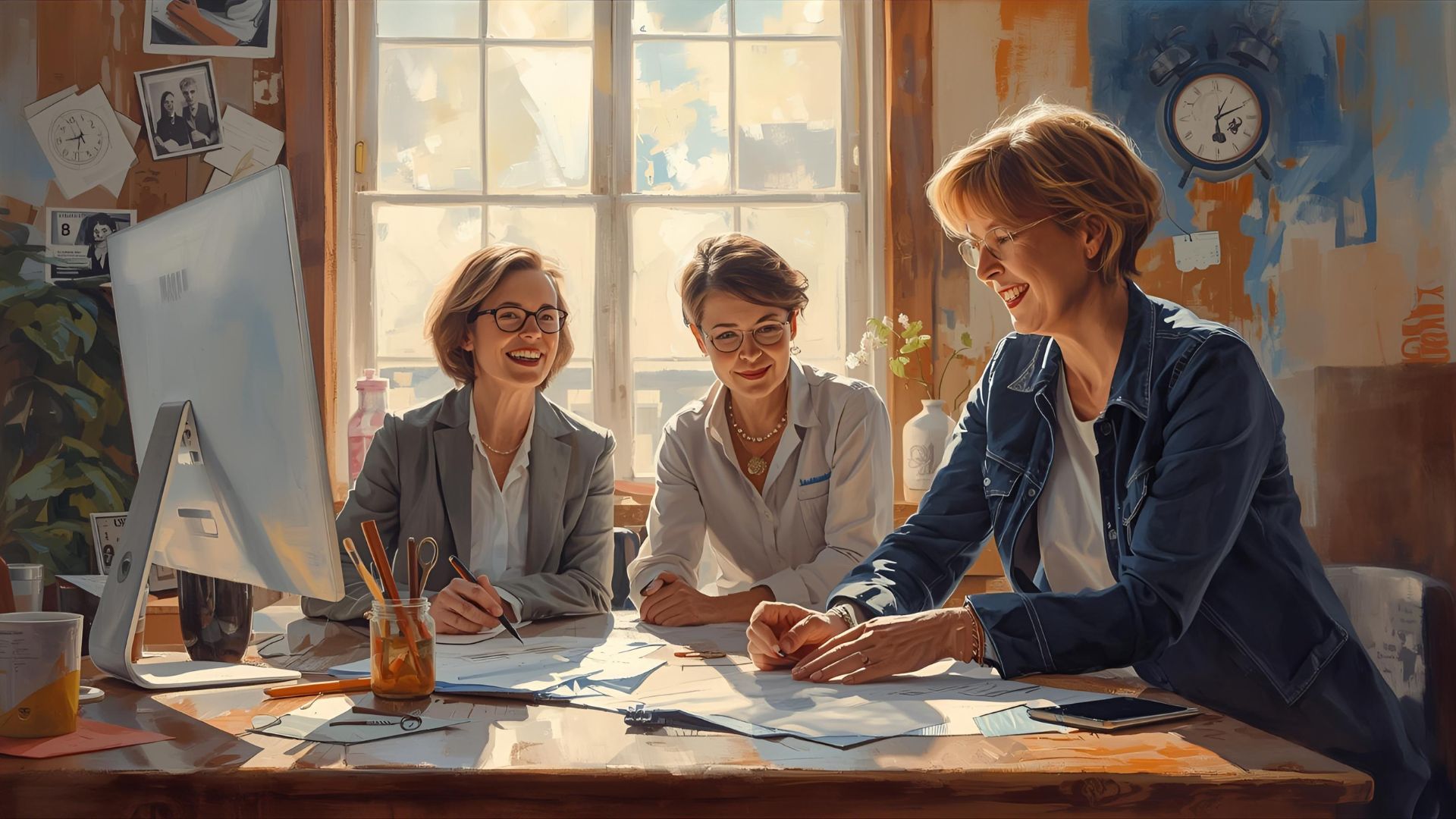 Glass Image Background