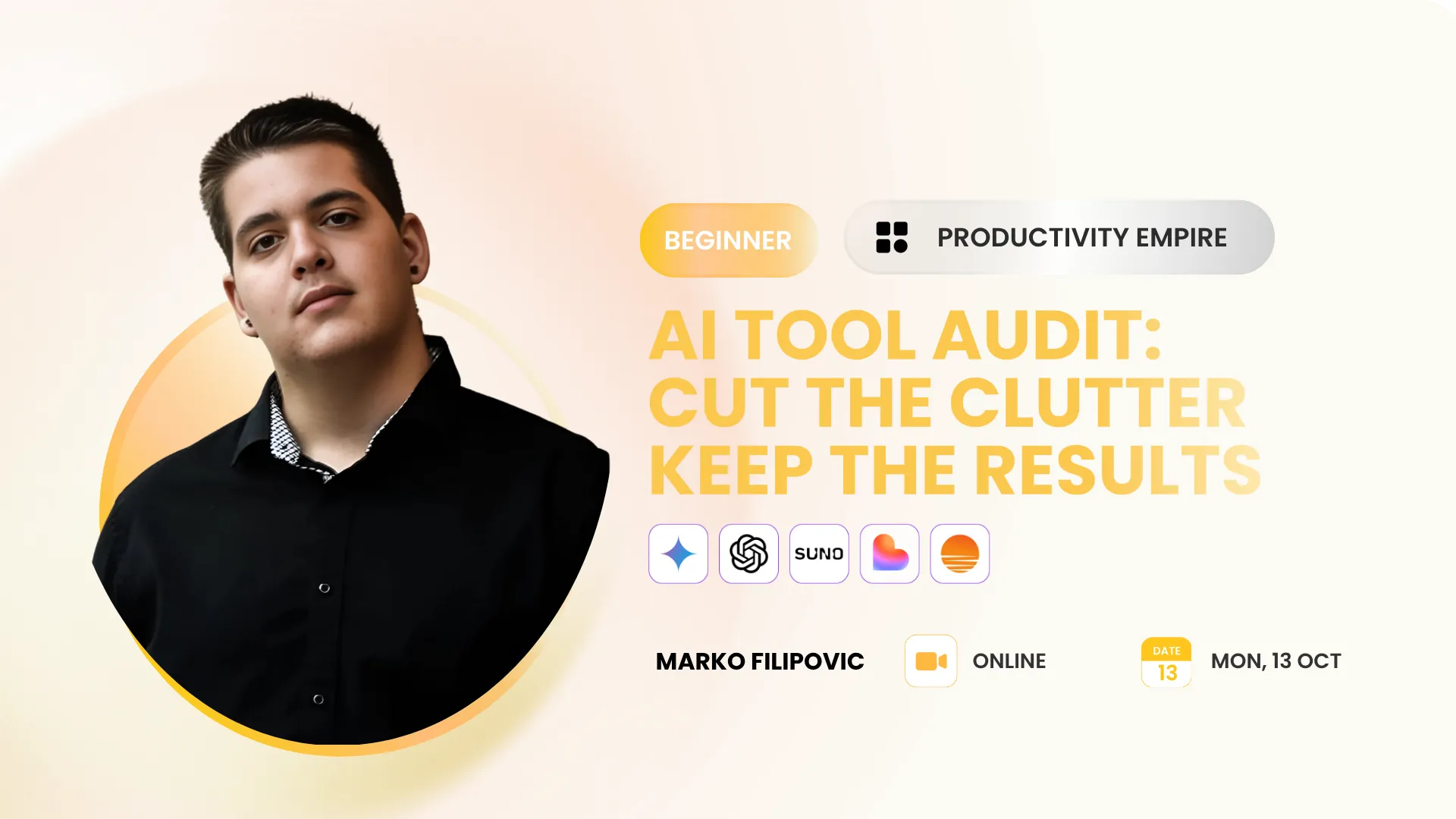 (Beginner) AI Tool Audit - Cut the Clutter, Keep the Results