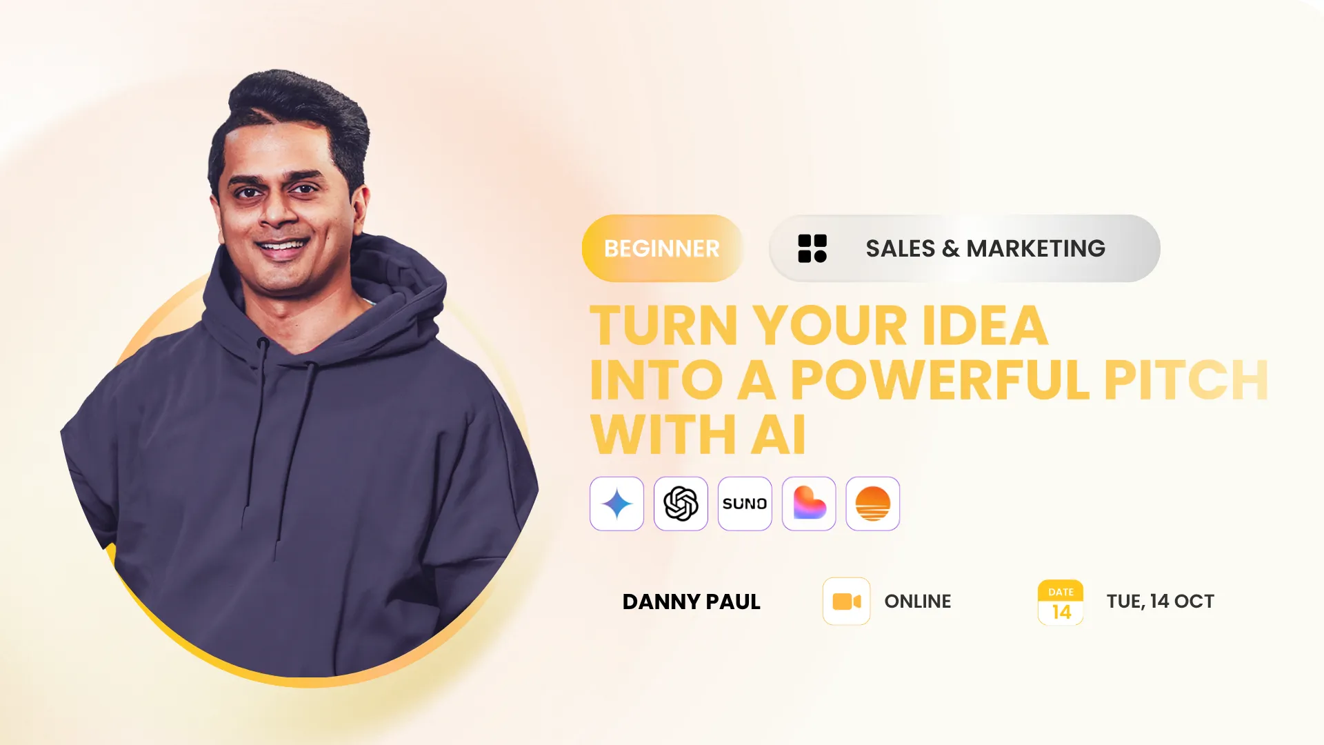 (Beginner) Turn Your Idea into a Powerful Pitch with AI