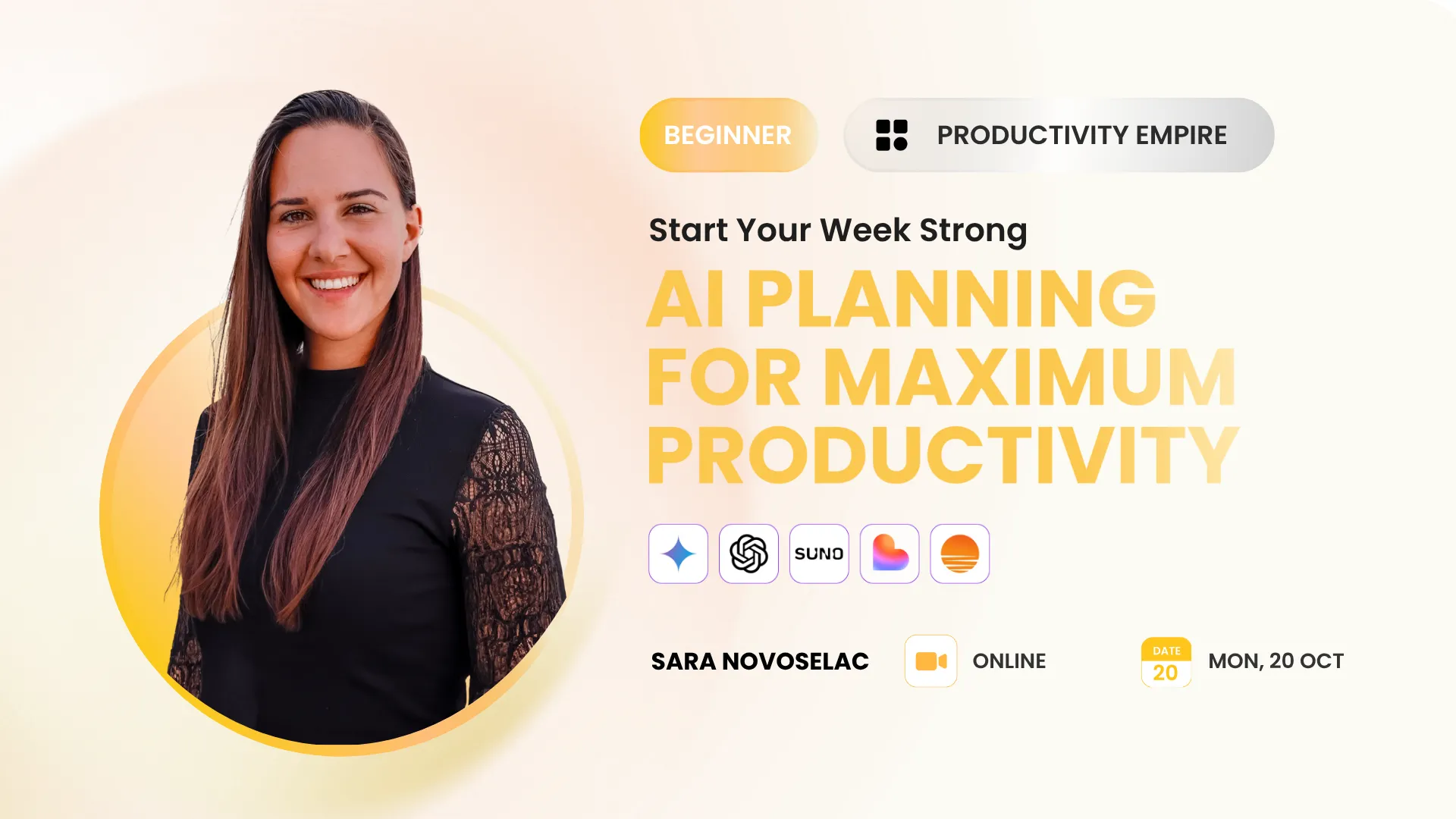 (Beginner) Start Your Week Strong - AI Planning for Maximum Productivity