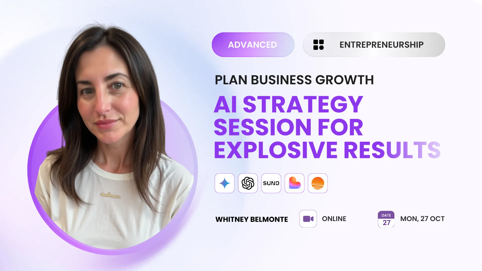 (Advanced) Plan Business Growth - AI Strategy Session for Explosive Results
