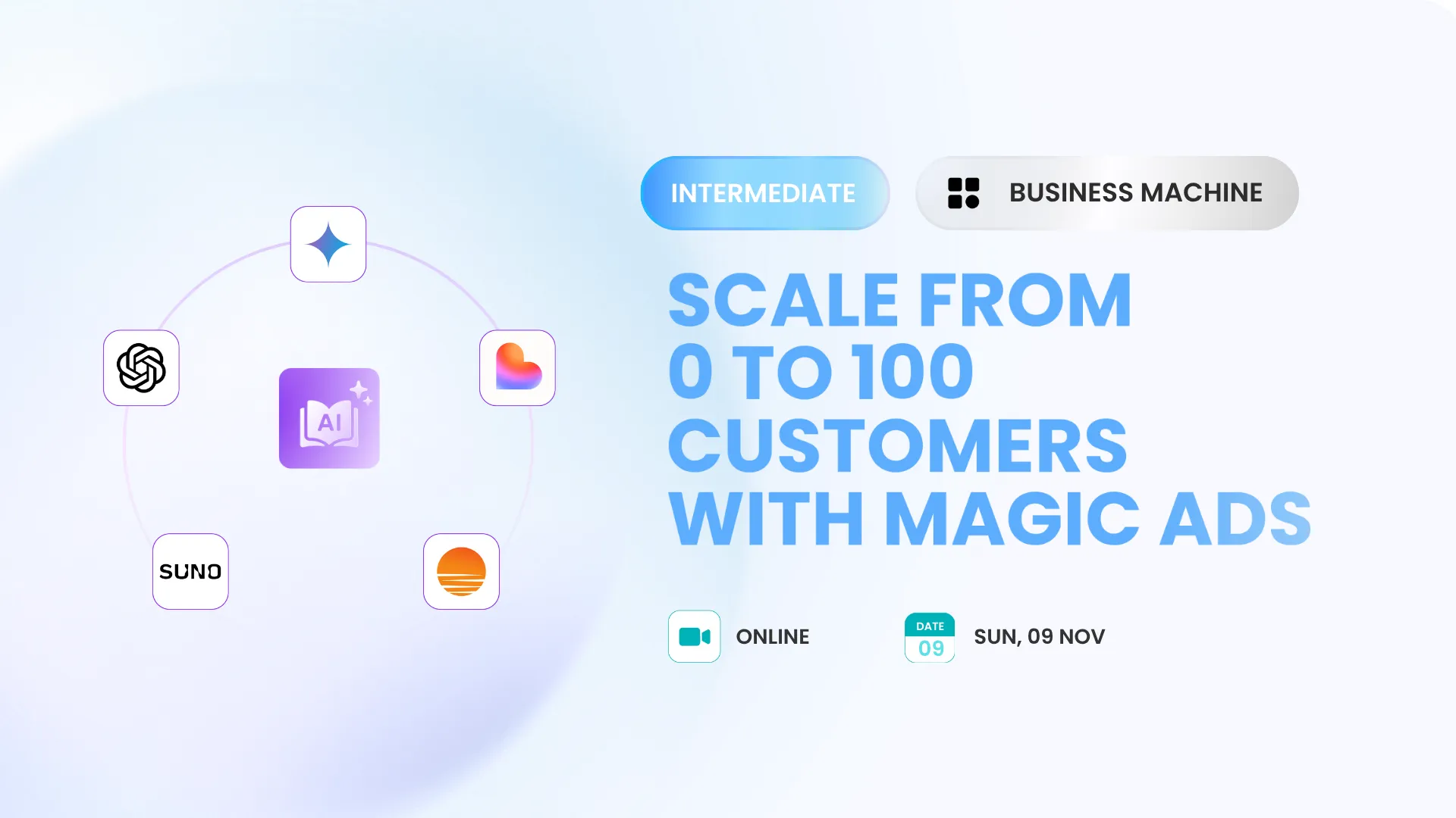 (Intermediate) Scale from 0 → 100 Customers with Magic Ads