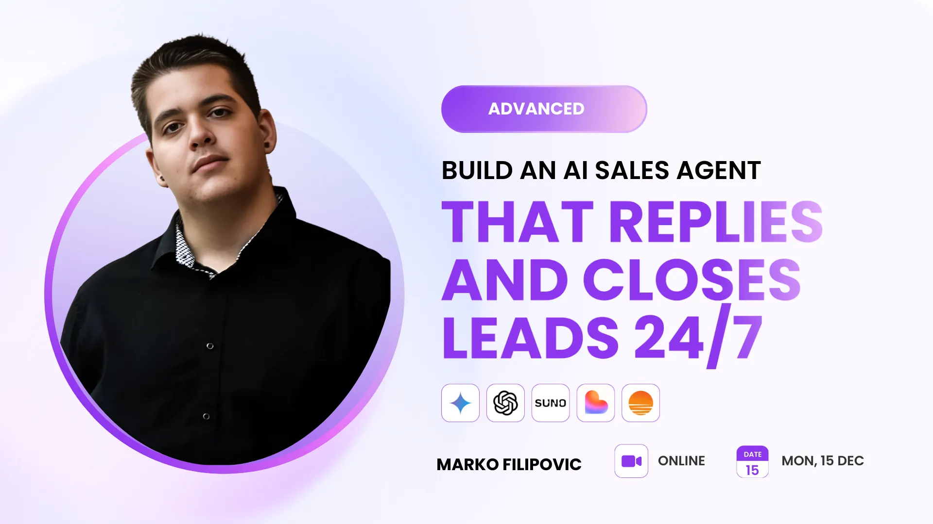 Build an AI Sales Agent That Replies and Closes Leads 24/7
