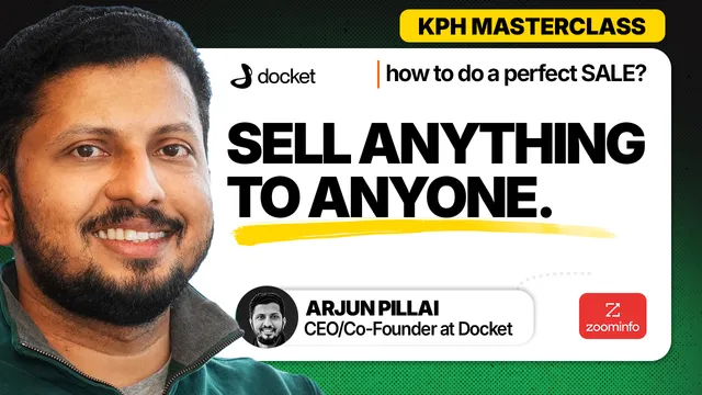 B2B SaaS Sales - Arjun Pillai