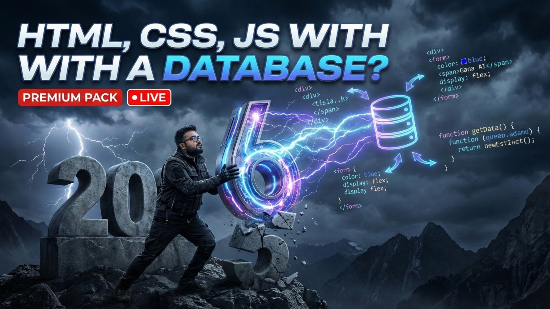 HTML, CSS, JS With IndexedDB