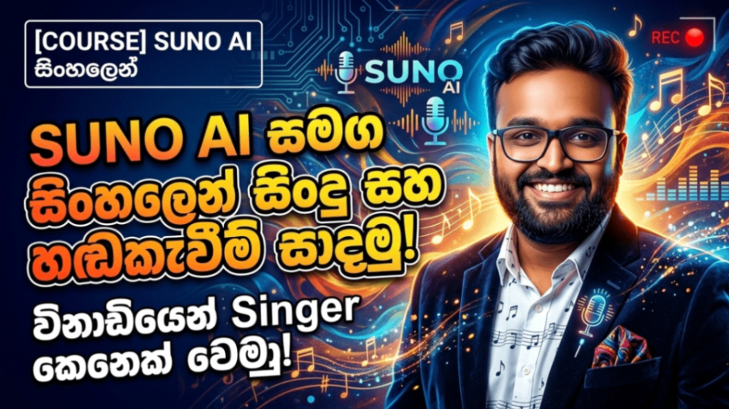 Suno AI - Songs + Voiceovers - Sinhala