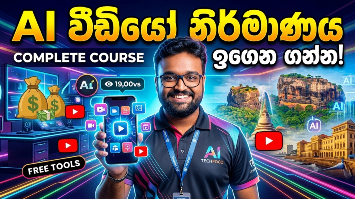 AI Video Creation - Sinhala