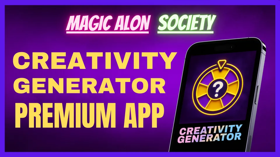 PREMIUM APP: Creativity Generator