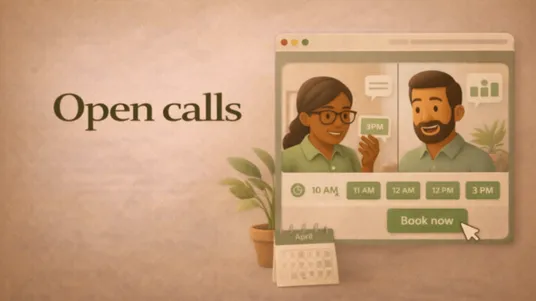Open Call Slide Open calls