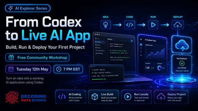 From Codex to Live AI App: Build, Run & Deploy Your First Project