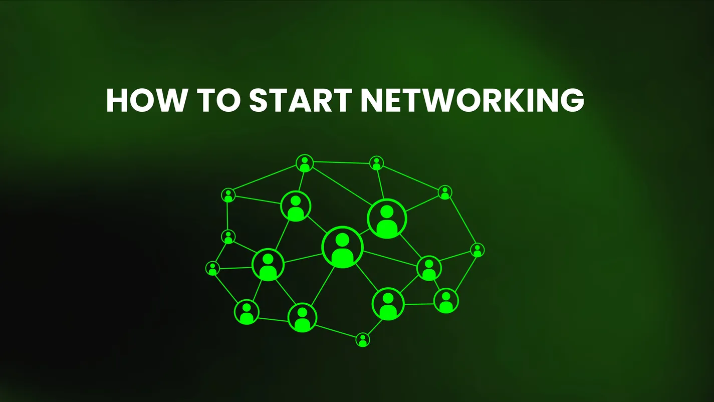 How to start Networking