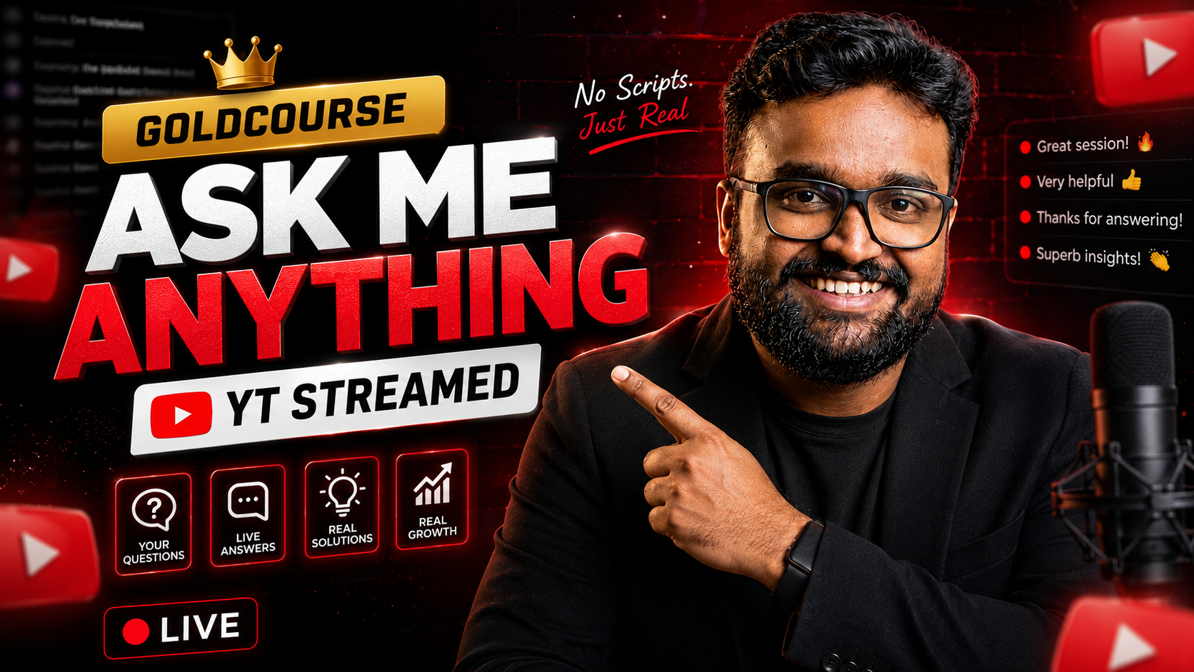 Ask Me Anything (YT Streamed)