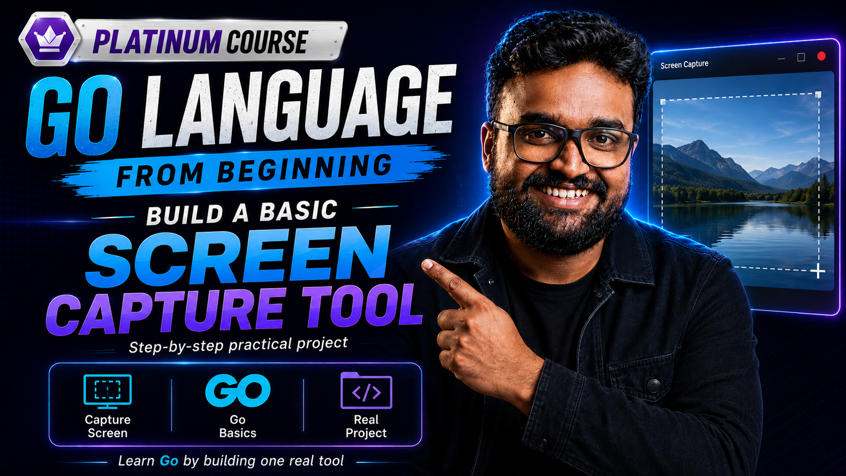 Go Language From Beginning: Making a Screen Capture Tool With AI