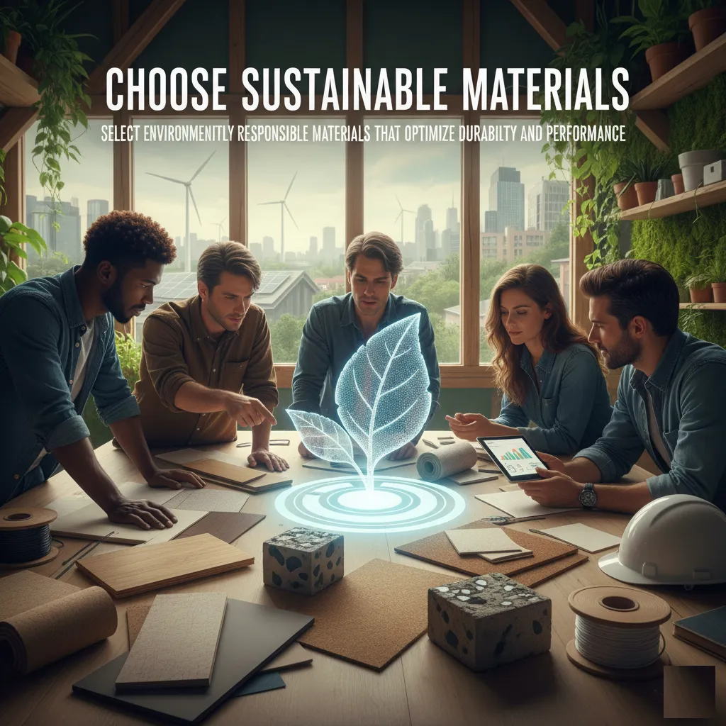 Step 2: Choose Sustainable Materials