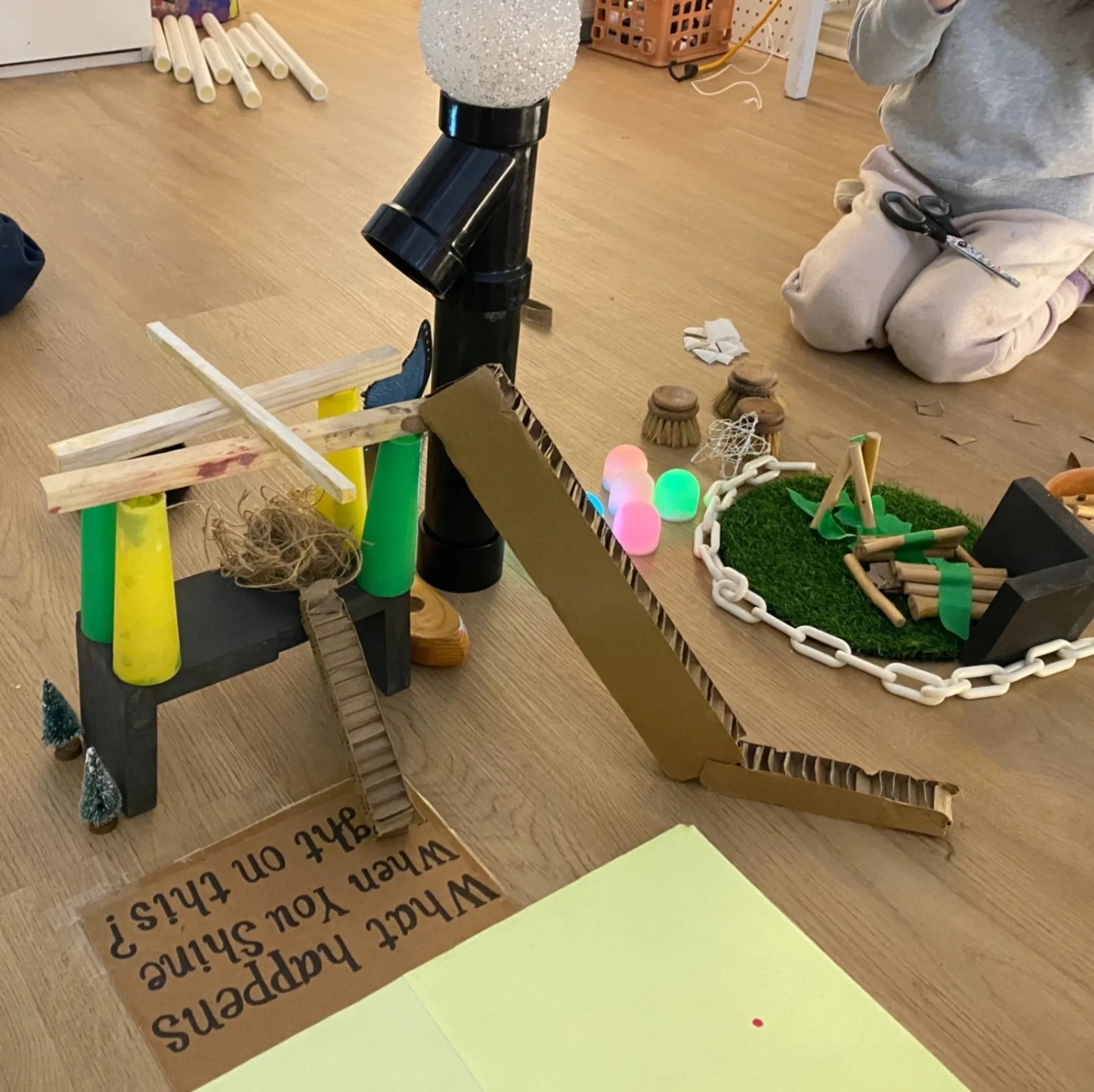 Break the “activity culture”. Choose materials that meet
your child's developmental needs.