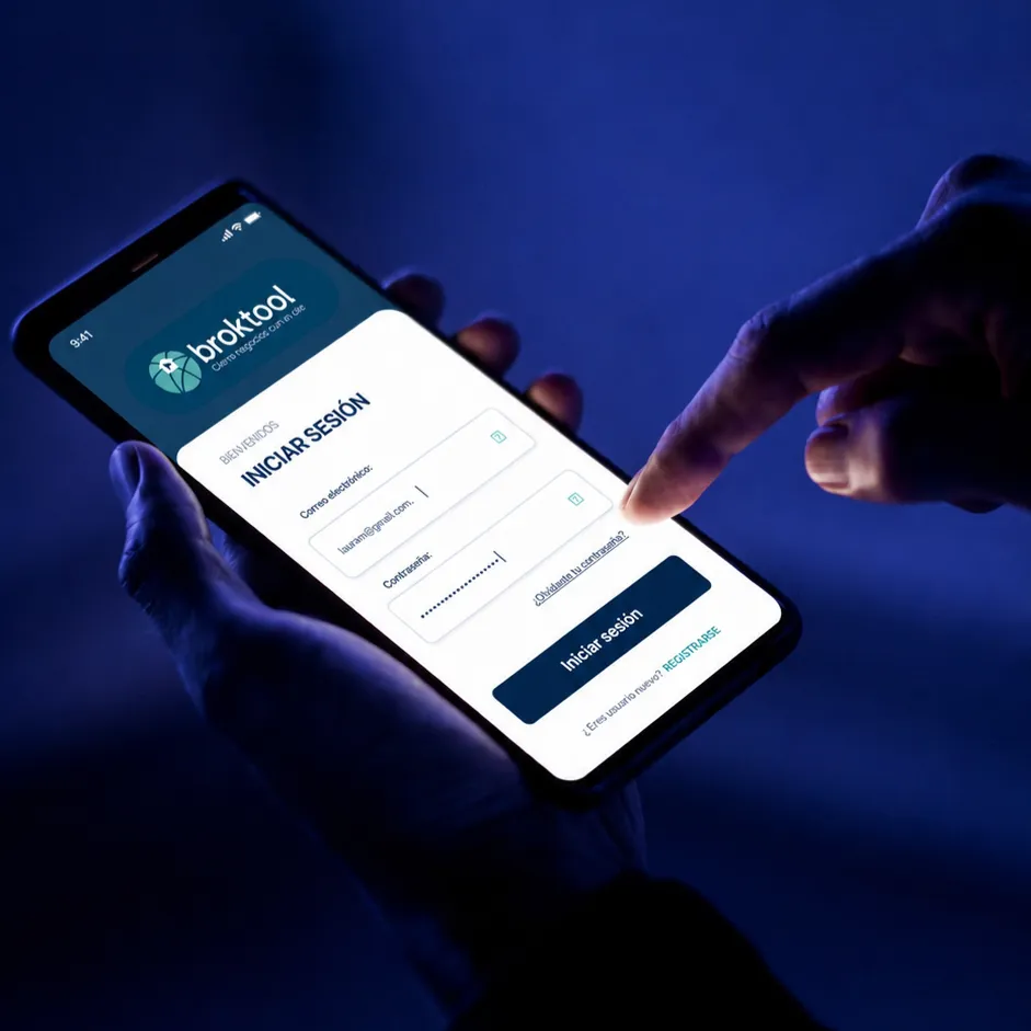 Demo en vivo de la App Broktool
