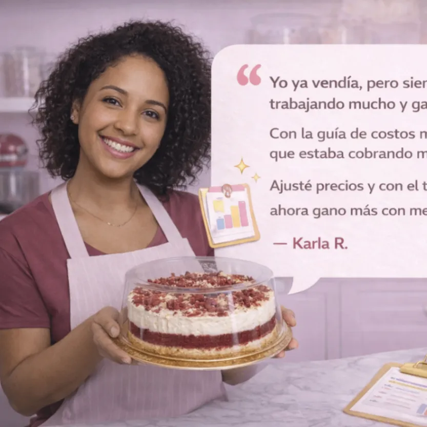 “Sentí que alguien sí entiende lo que vivimos las pasteleras al querer crecer.”