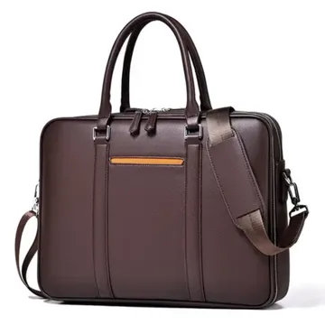 MetroShield Work Briefcase (Brown) | Commute Ready Laptop Bags