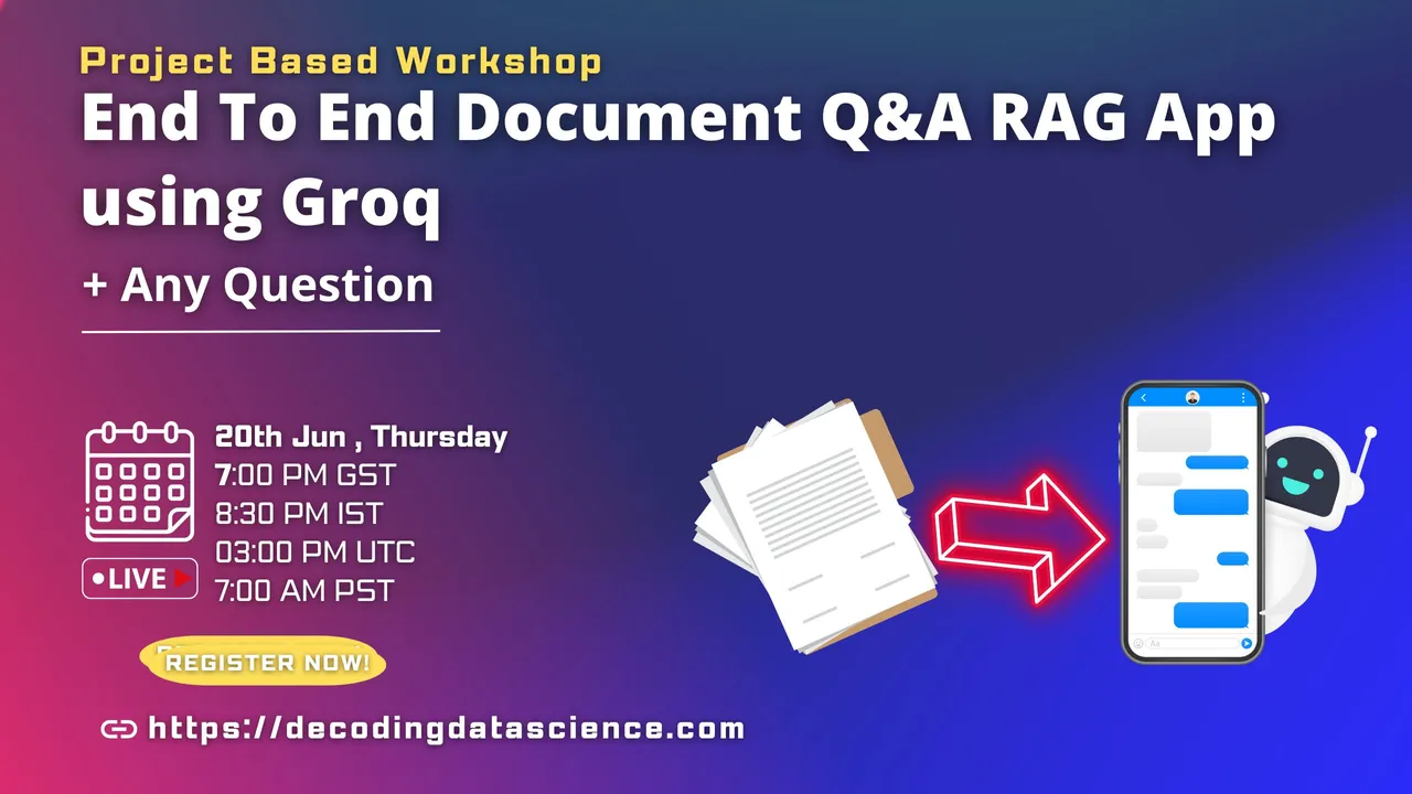 End To End Document Q&A RAG App using Groq