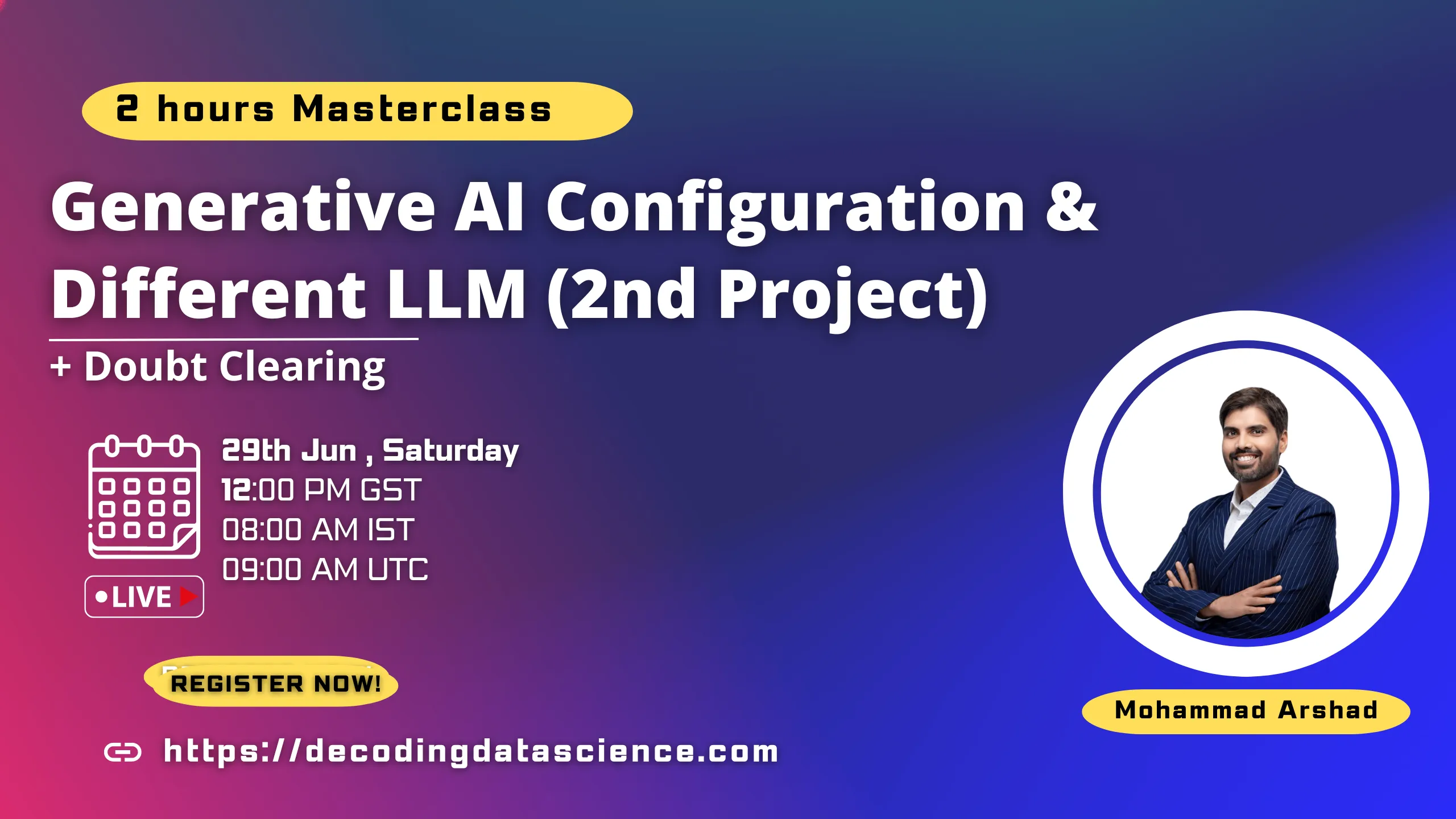 Generative AI Configuration & Different LLM (2nd Project)