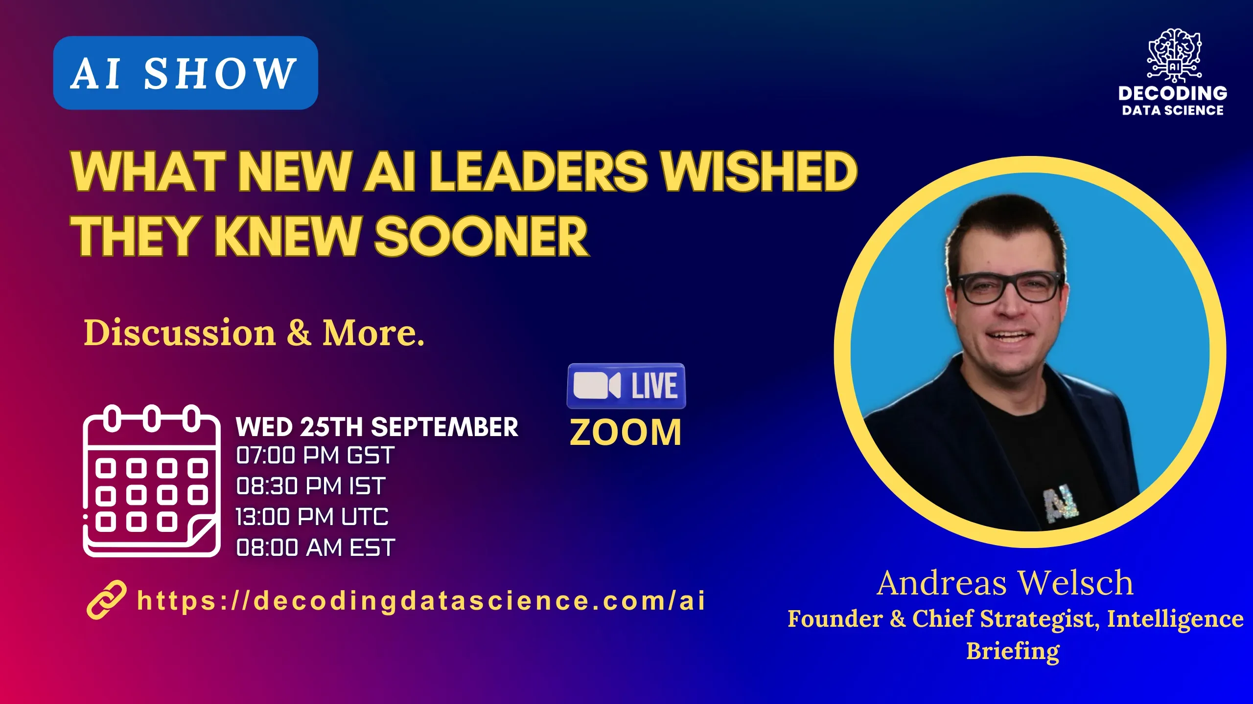 What new AI leaders wished they knew sooner!(01)