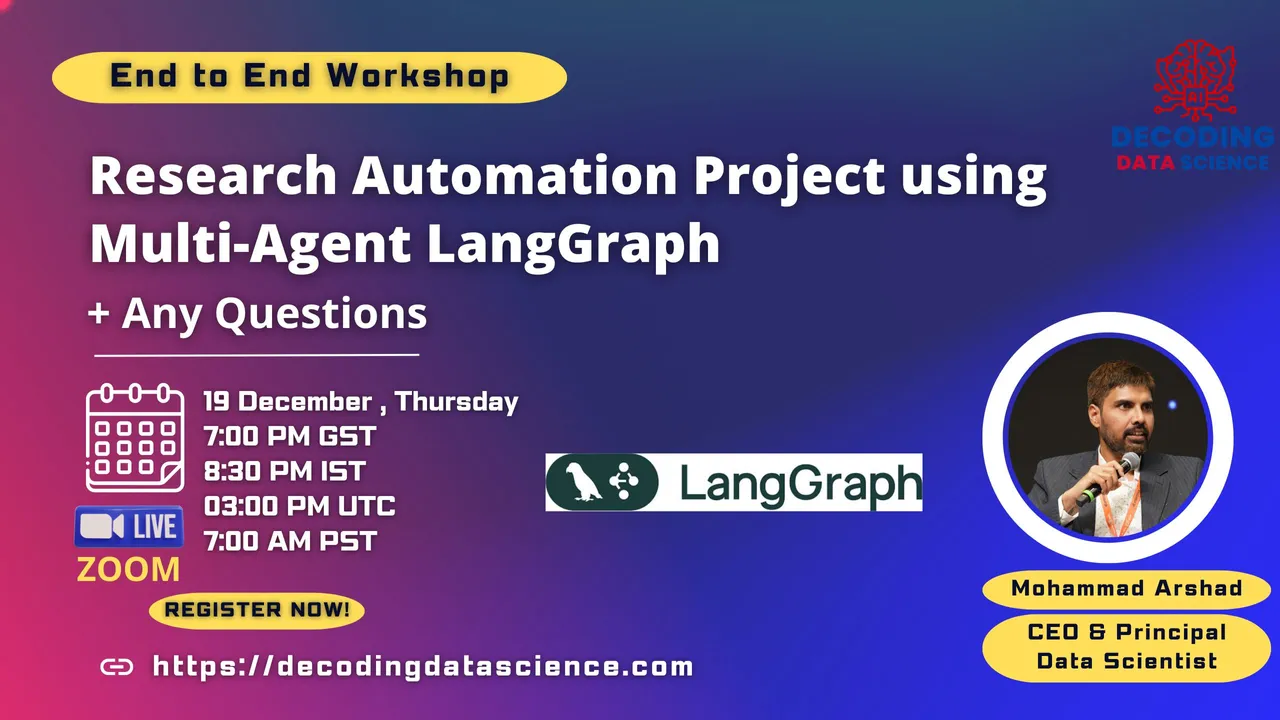 Research Automation Project using Multi-Agent LangGraph