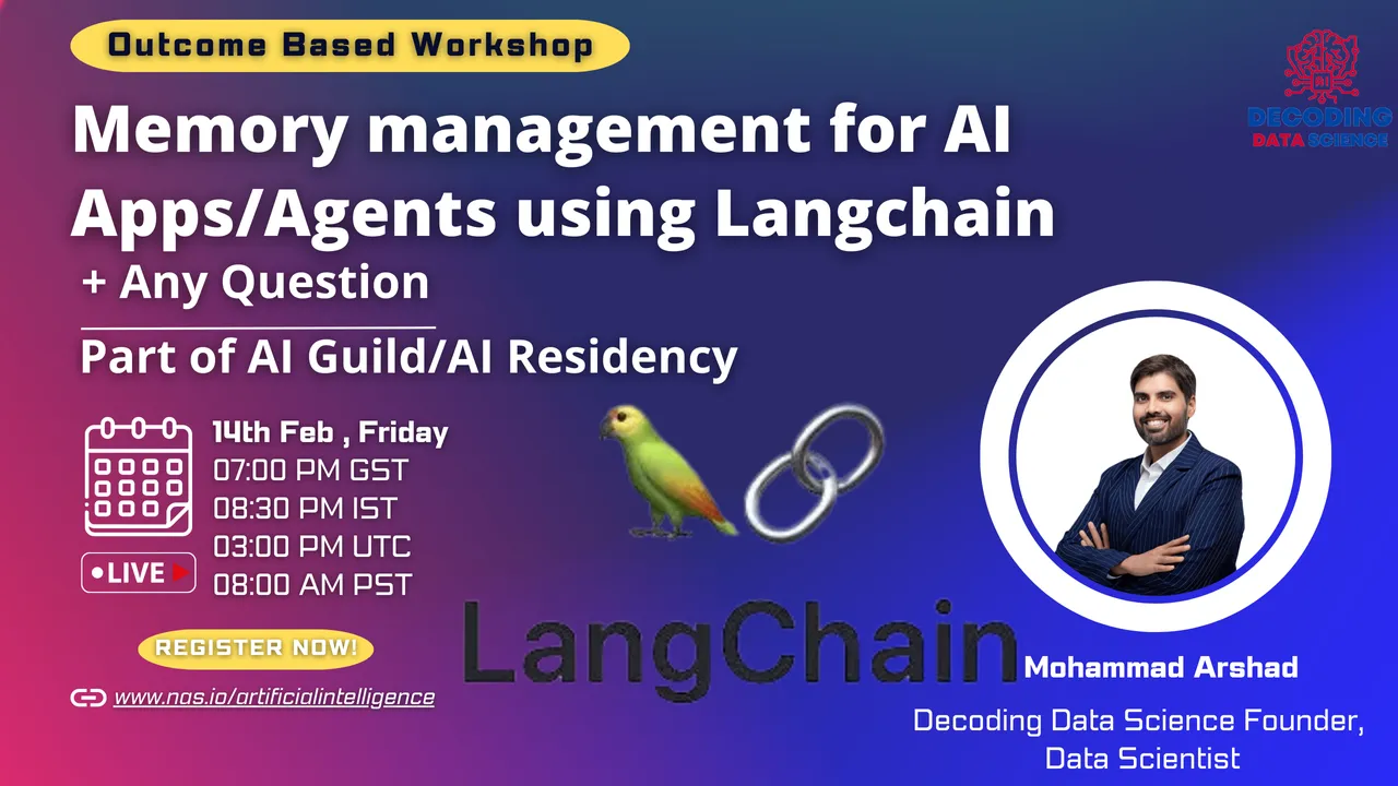 Memory management for AI Apps/Agents using Langchain