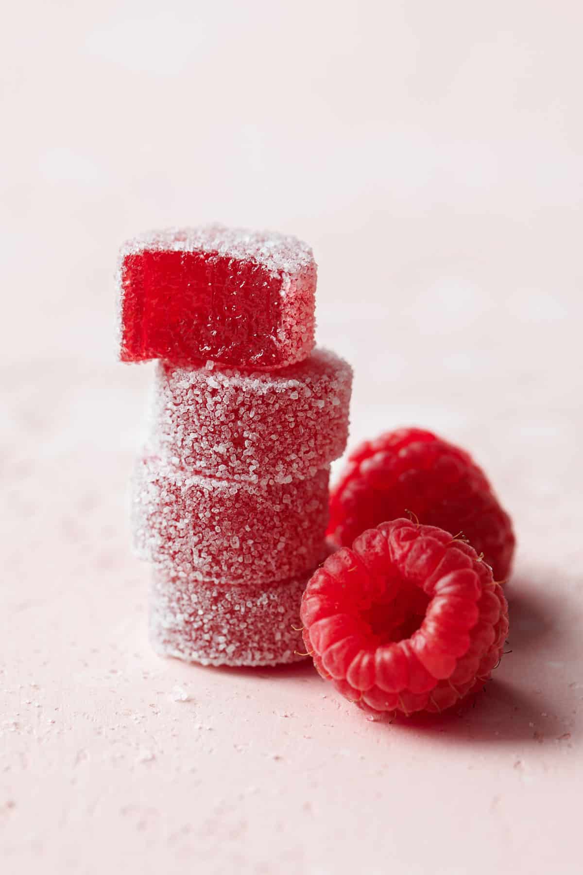 Homemade Raspberry Pectin Gummies (no Gelatin!) | Love and Olive Oil