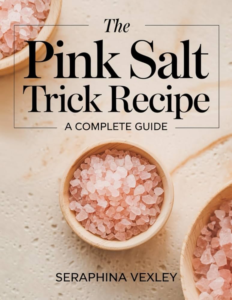 The Pink Salt Trick Recipe: A Complete Guide (Pink salt recipe diet): Vexley, Seraphina: 9798311773805: Amazon.com: Books