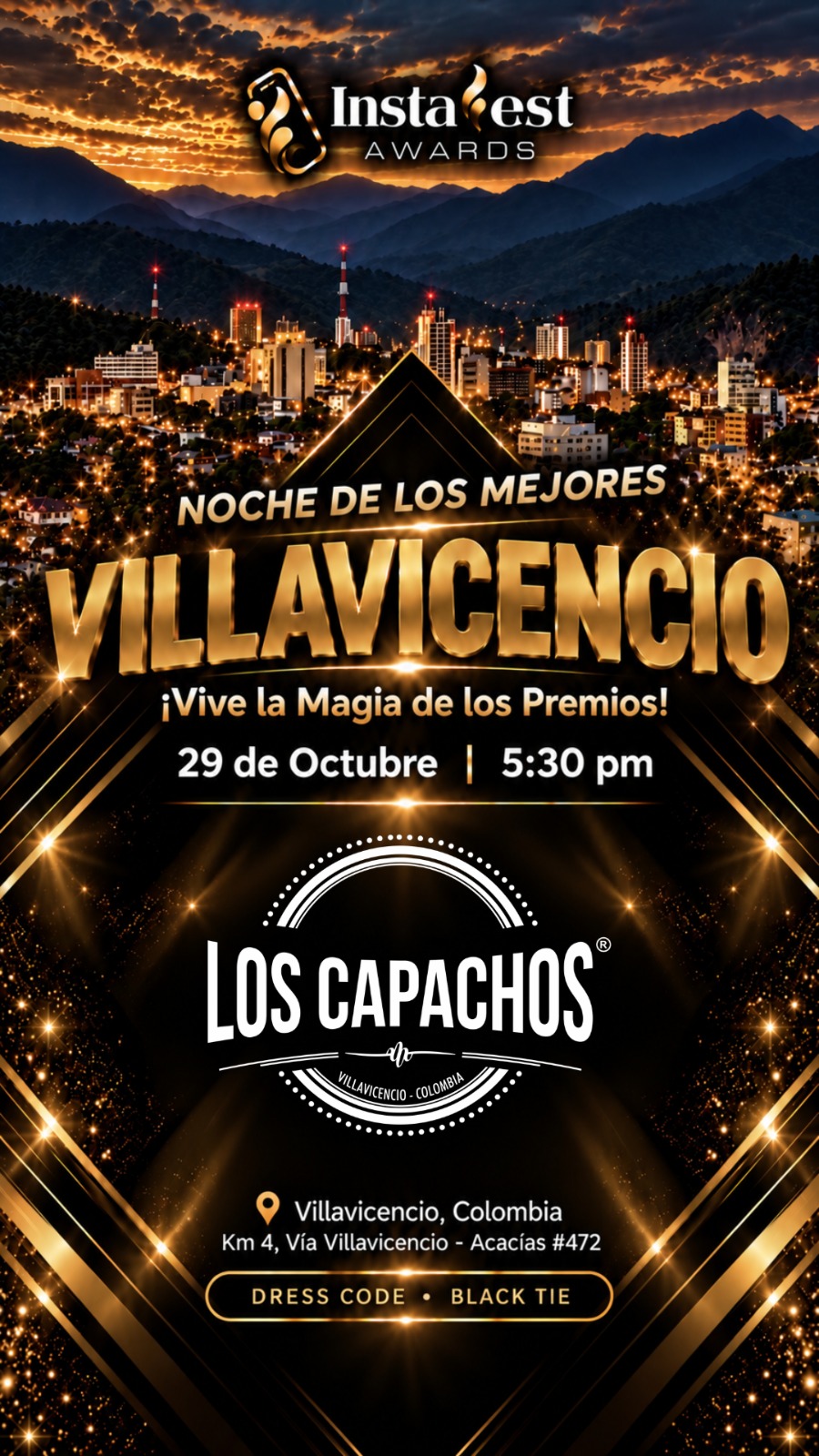 NOCHE DE LOS MEJORES INSTAFEST: VILLAVICENCIO
