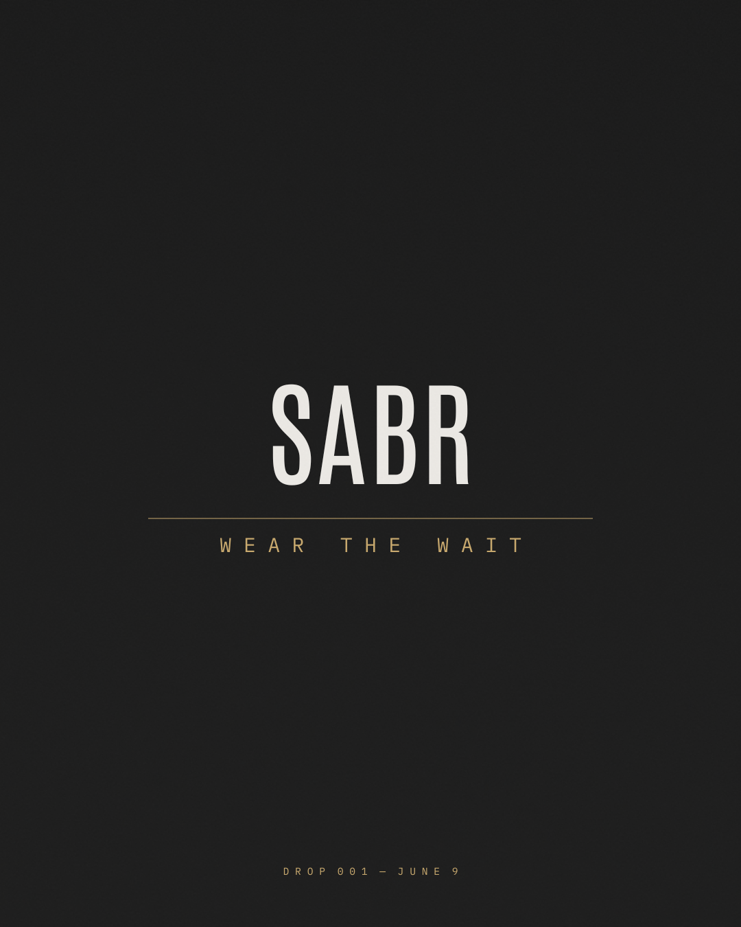 SABR - Drop 001 profile