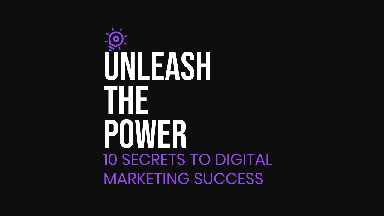 EBook: 10 Secrets to Digital Marketing Success